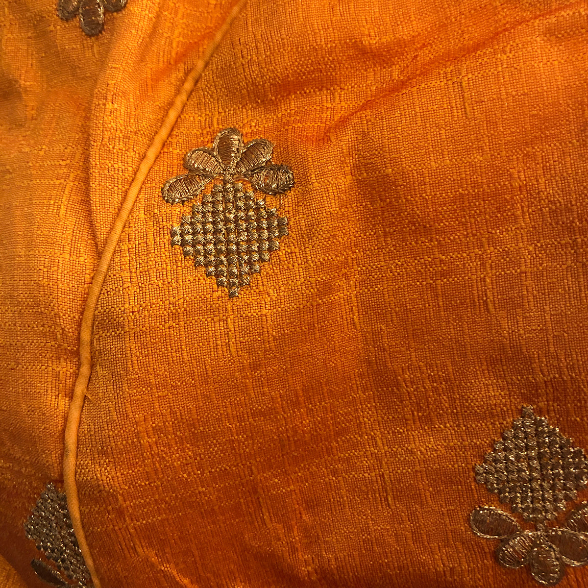 IE Gold Buti Choli Blouse - Vintage India NYC