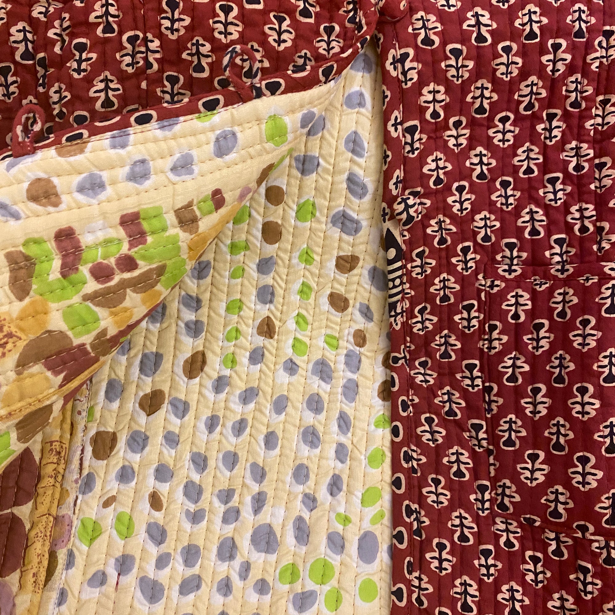 VR Short Quilted Coats-XL - Vintage India NYC