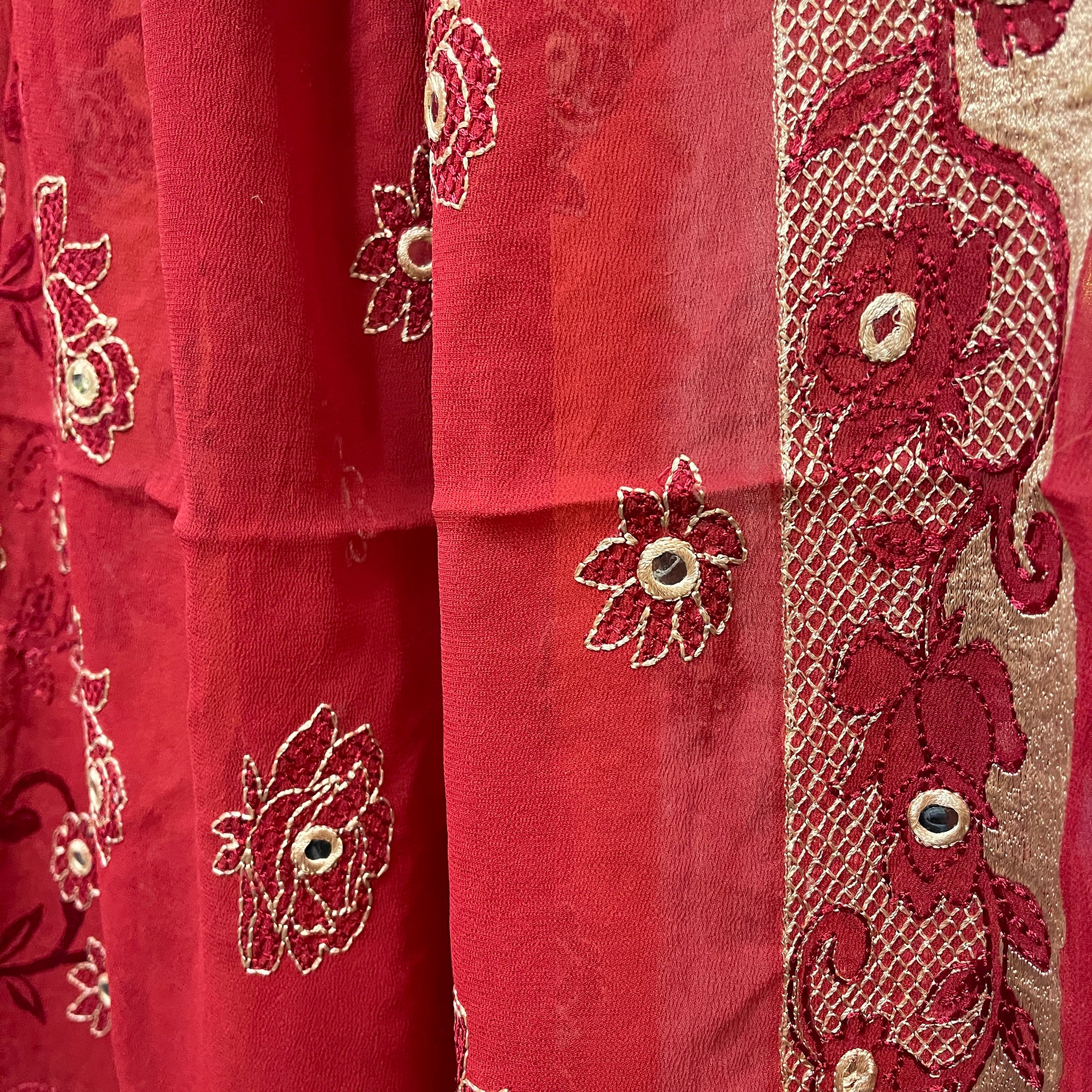 Vintage Dupatta Scarf - Vintage India NYC