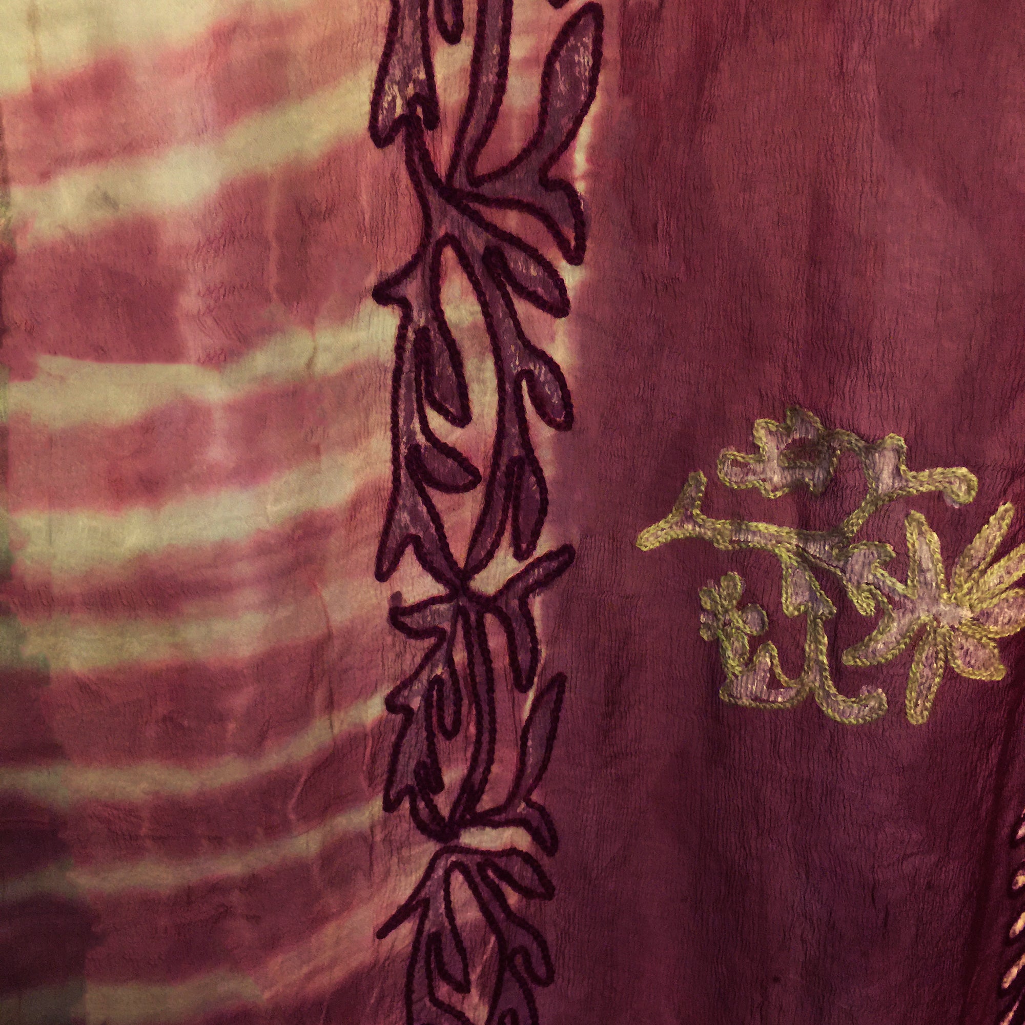 Single Curtains-Reds - Vintage India NYC