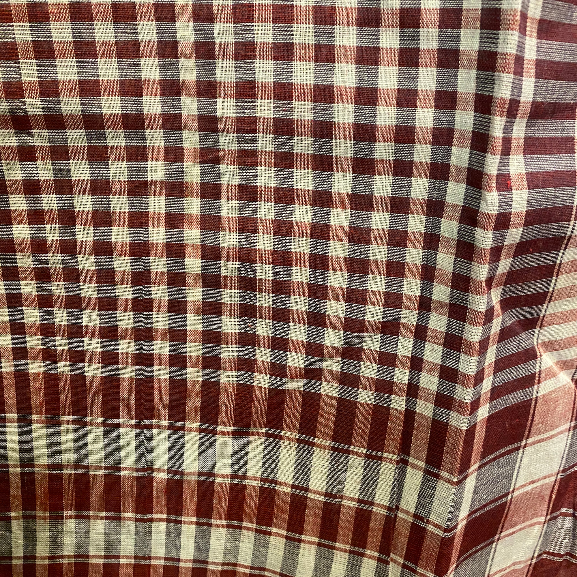 Plaid Gamcha Towel - Vintage India NYC