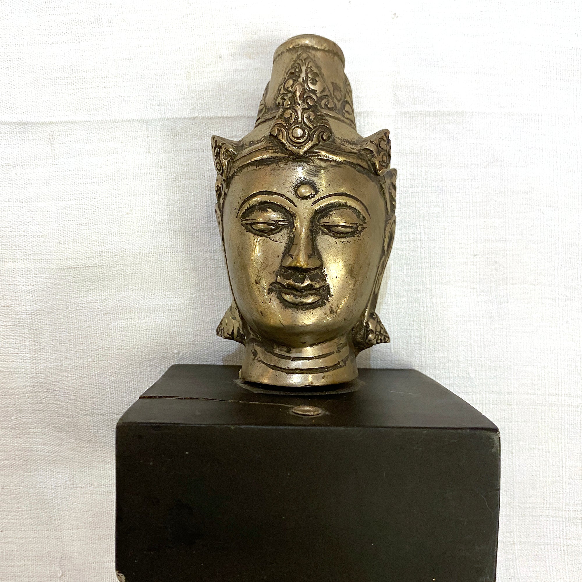 Buddha Head Incense holder - Vintage India NYC