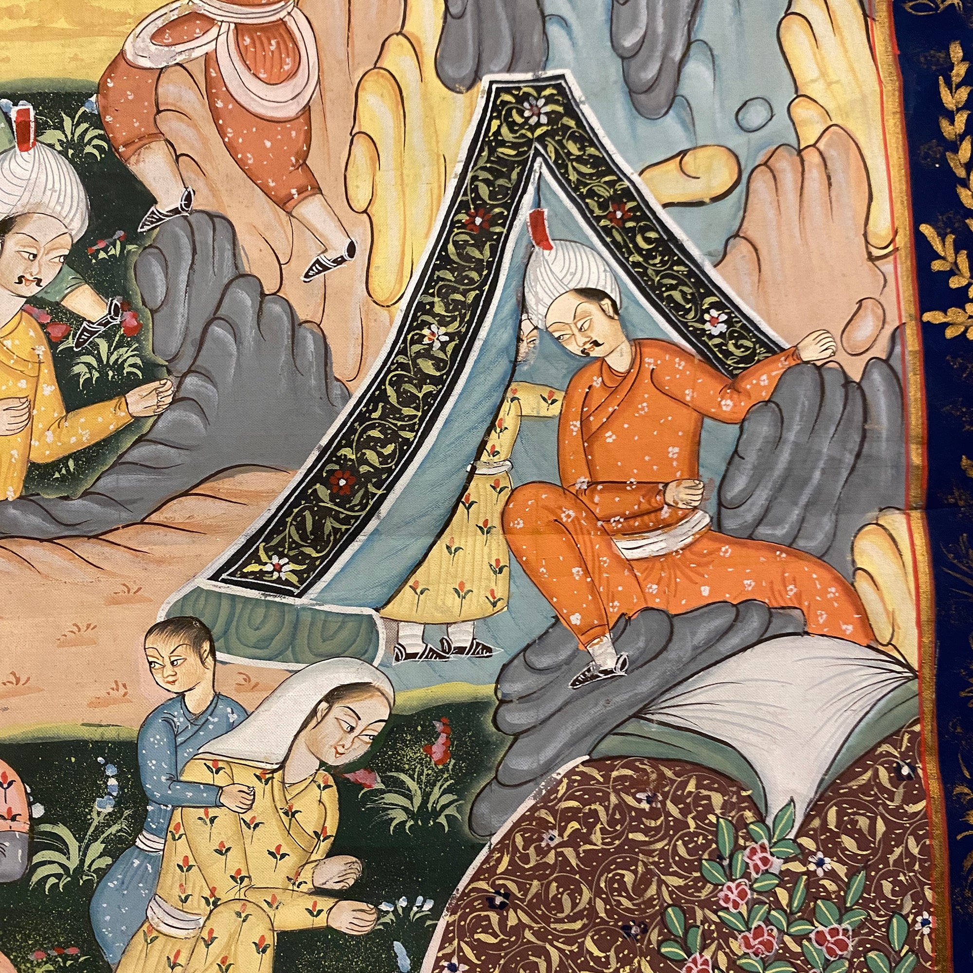 Moghul Painting - Vintage India NYC