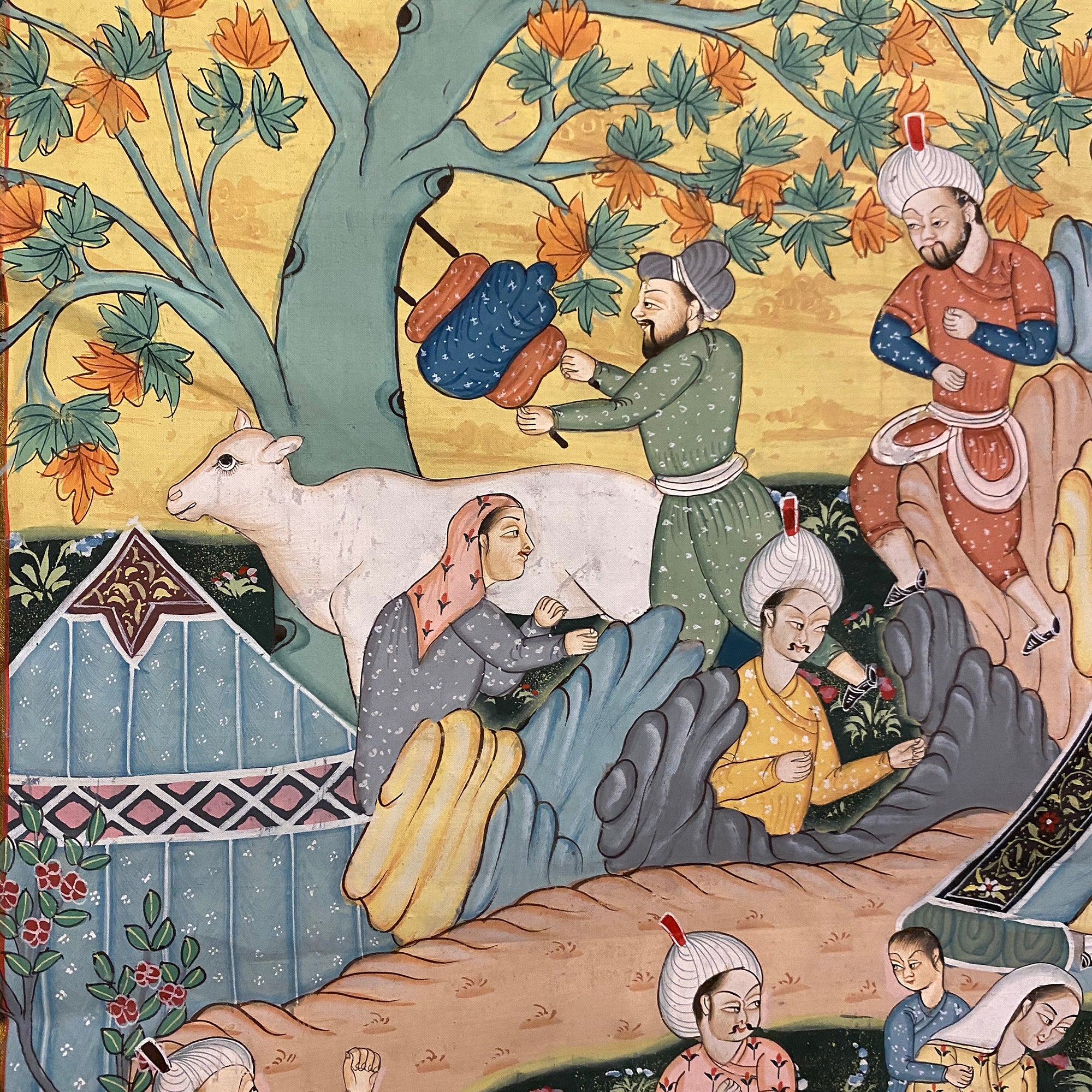 Moghul Painting - Vintage India NYC