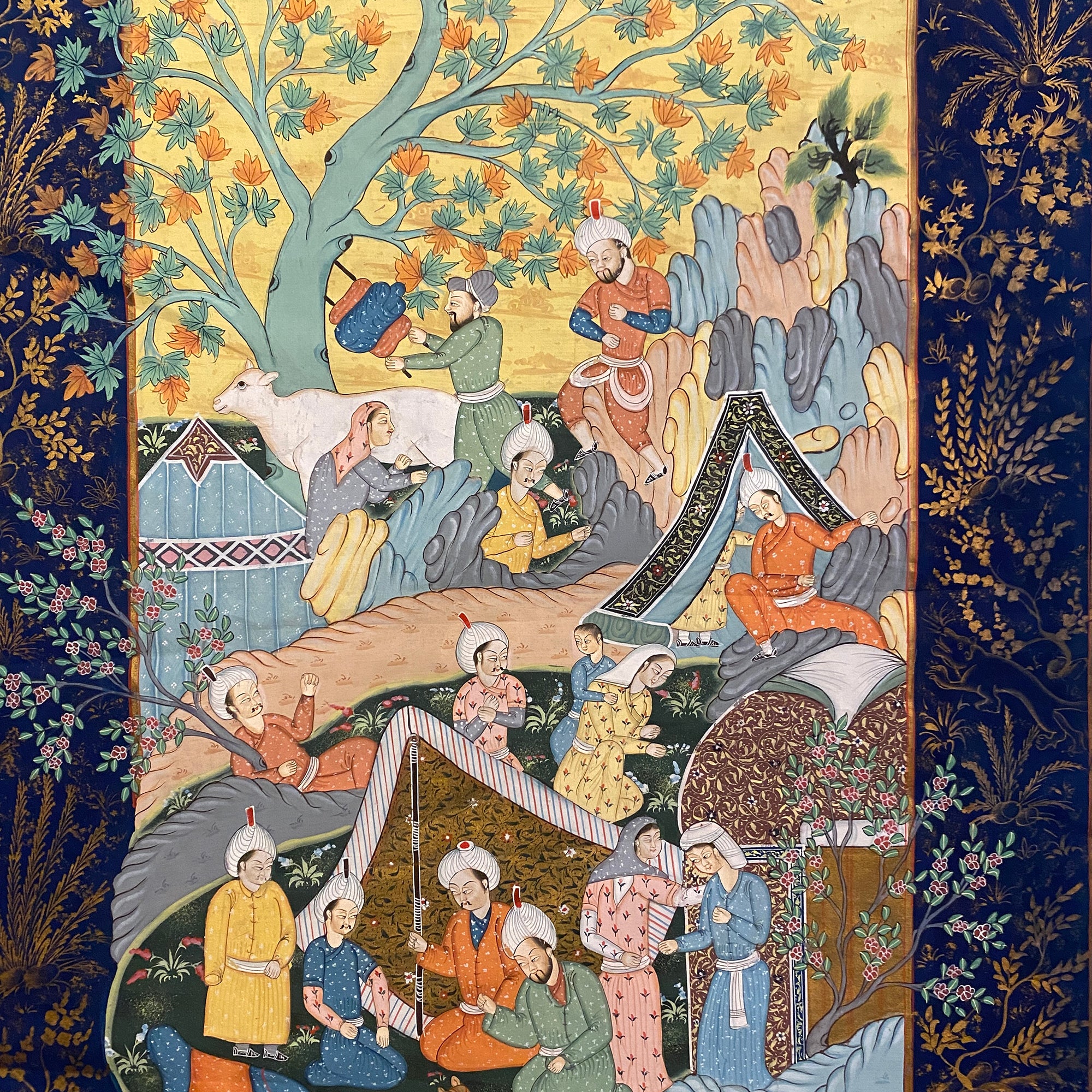 Moghul Painting - Vintage India NYC