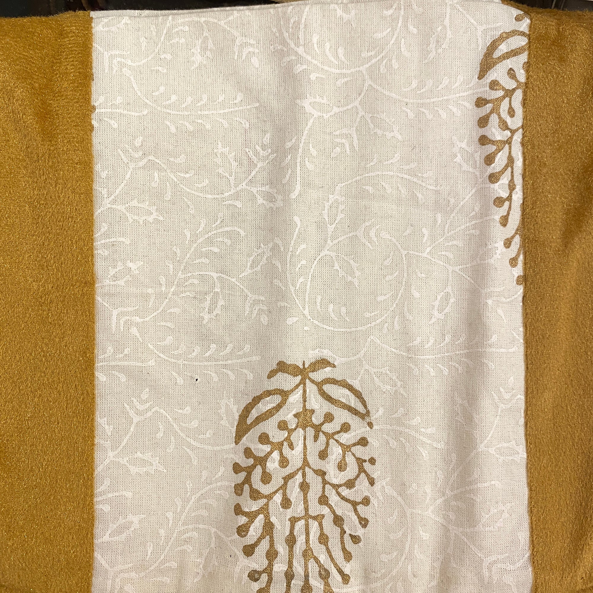 Small Bolster Pillows w/ Insert - Vintage India NYC
