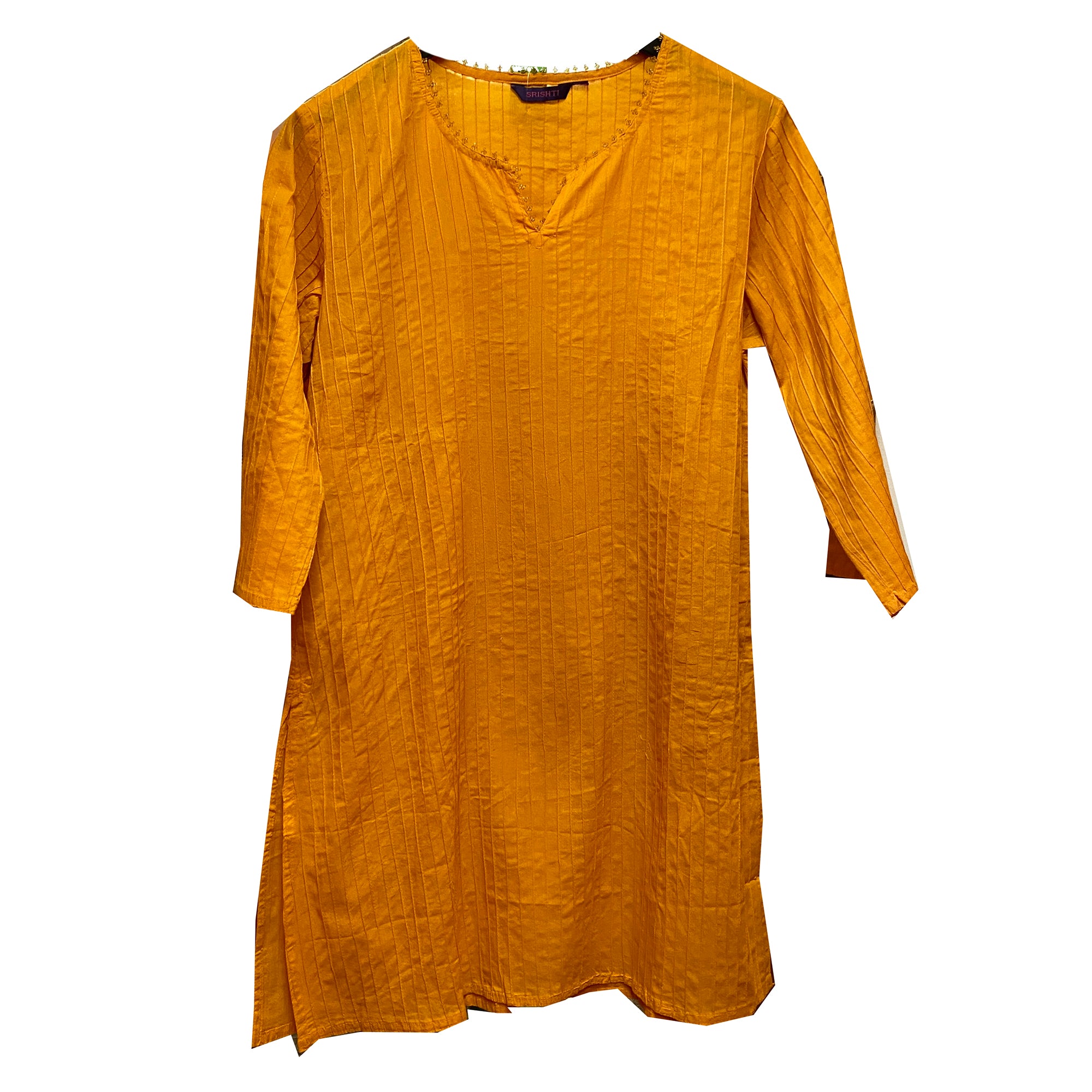Pintuck Stitched Tunic Tops-3 Colors - Vintage India NYC