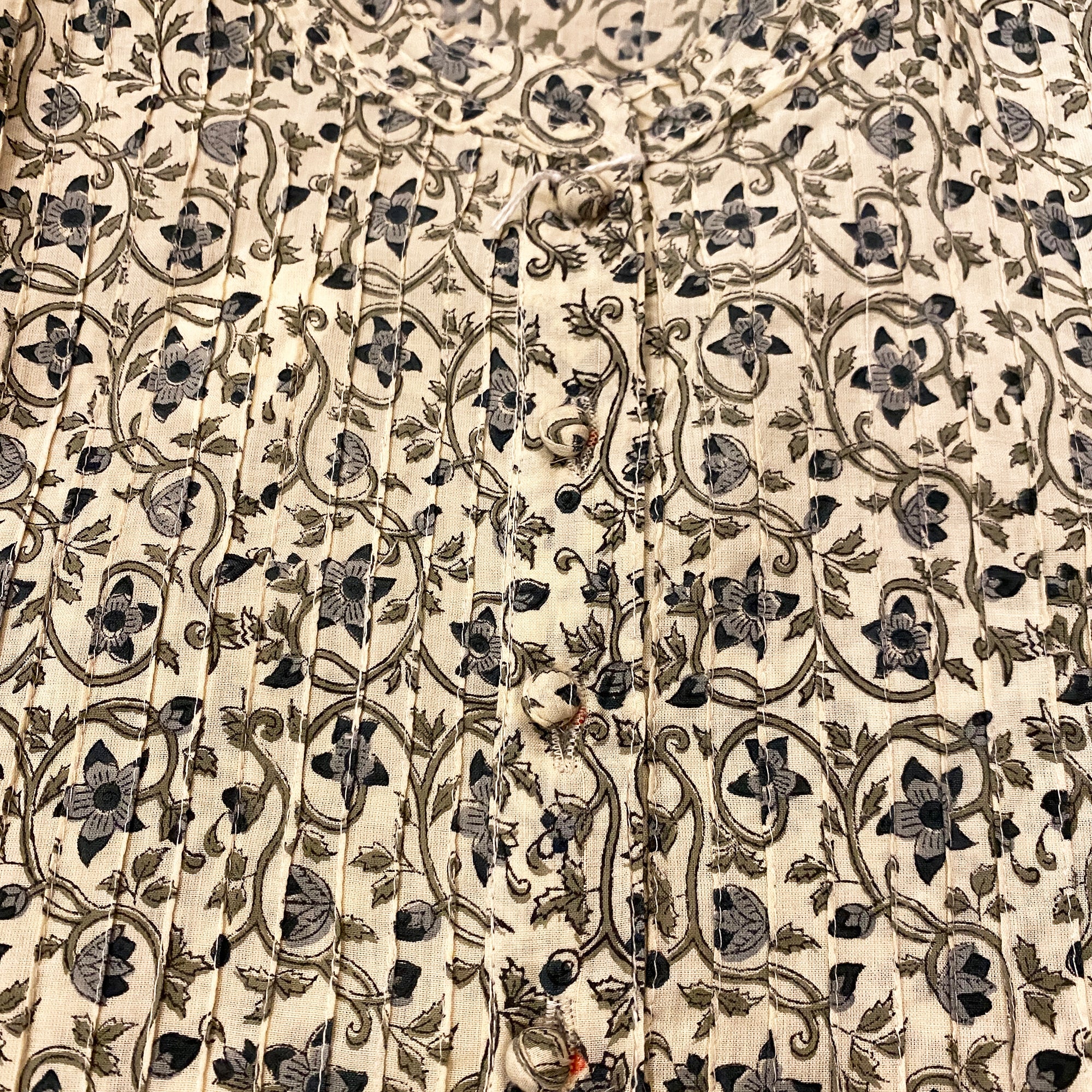 DB Block Print Top-6 Styles- Choose Size & Style - Vintage India NYC