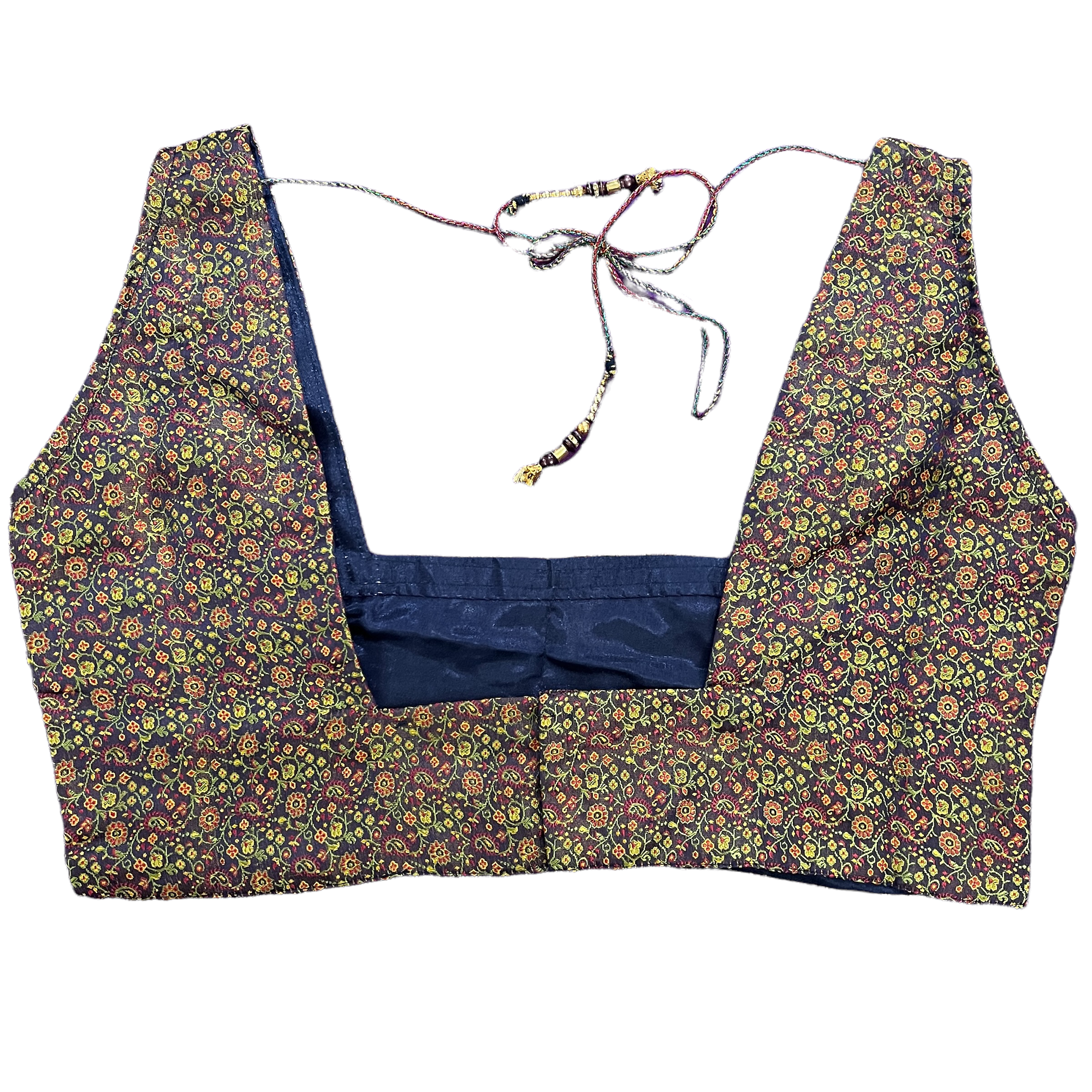 Brocade Saree Blouses-Size 36 - Vintage India NYC