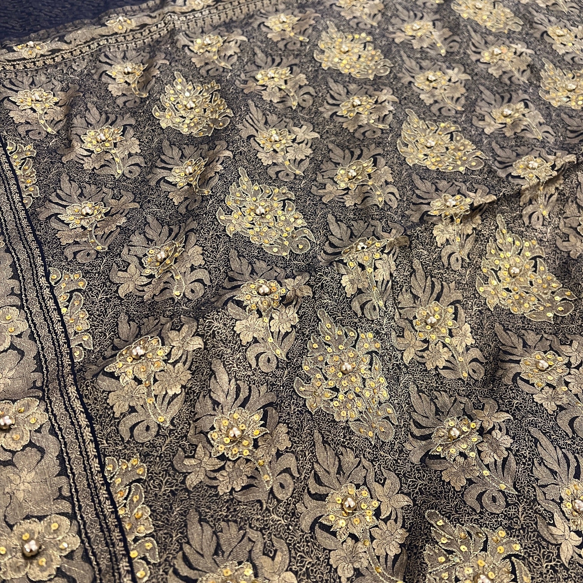 Vintage Banarasi Saree 728 - Vintage India NYC