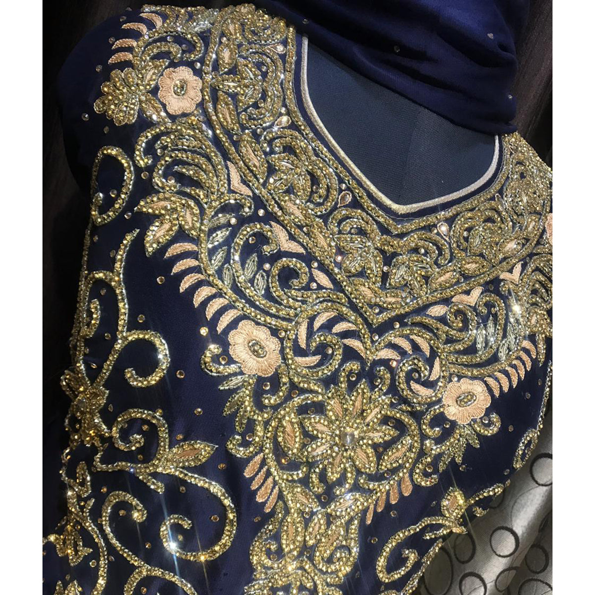 PK Heavywork Suit-4colors - Vintage India NYC