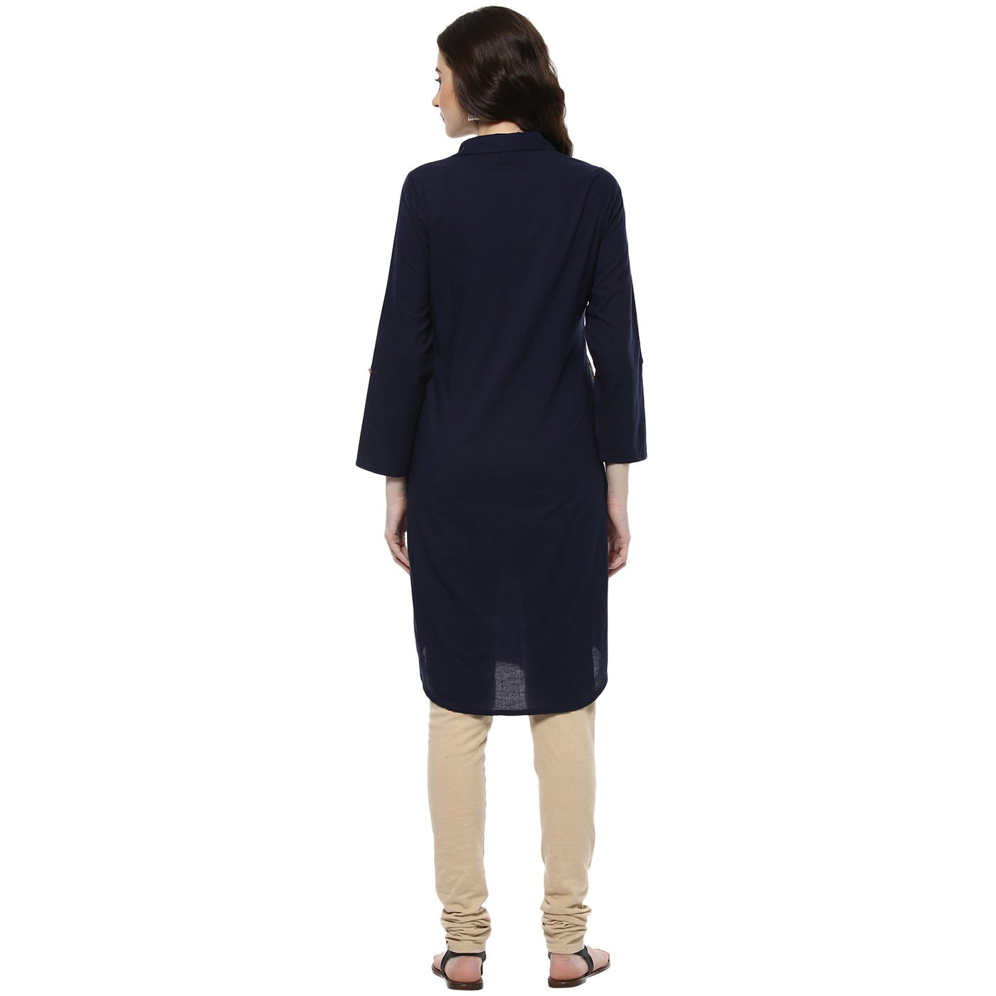 JK Navy Kurta - Vintage India NYC