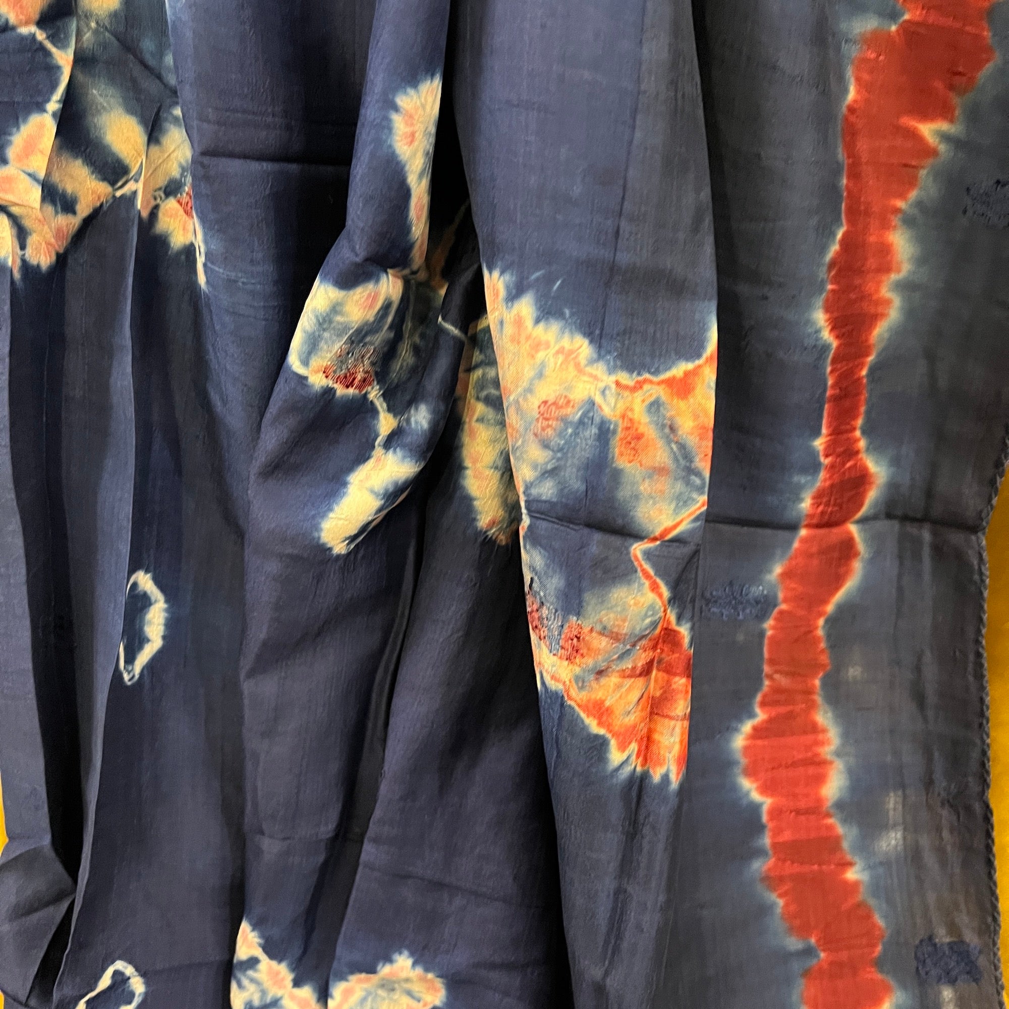 LH Bandhani Pure Silk Scarves-Various - Vintage India NYC