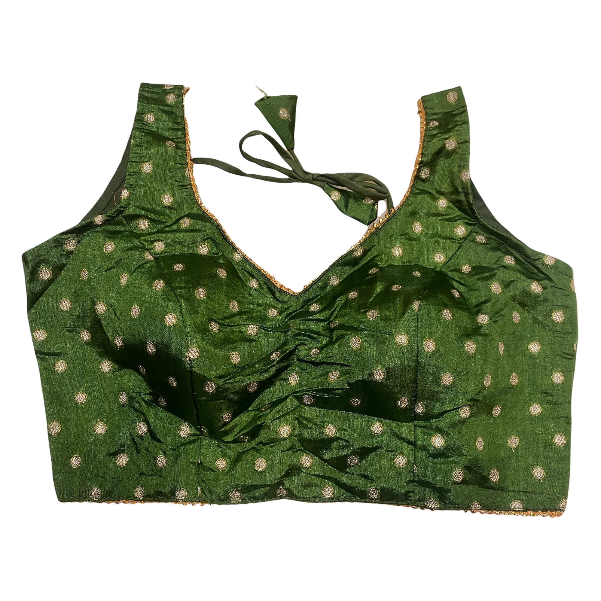 Brocade Saree Blouse-17 Colors - Vintage India NYC