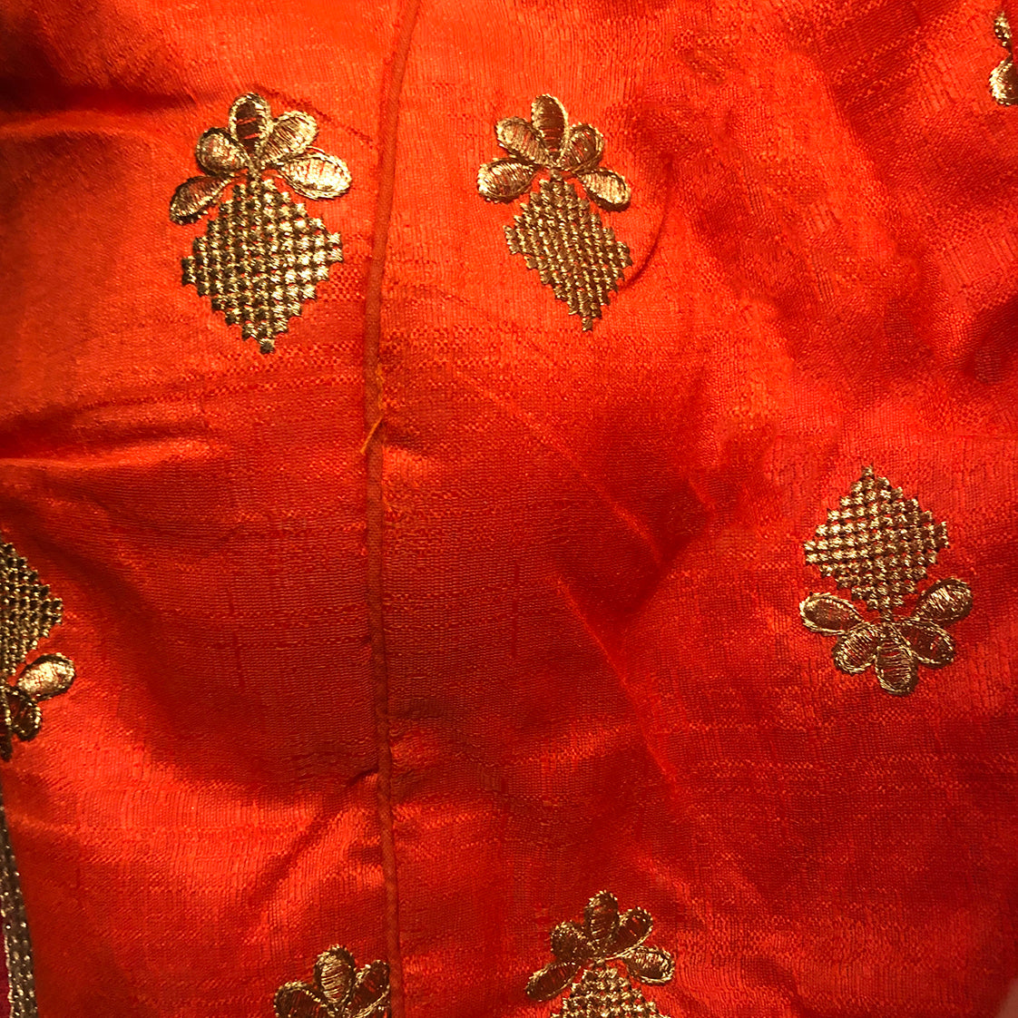 IE Gold Buti Choli Blouse - Vintage India NYC