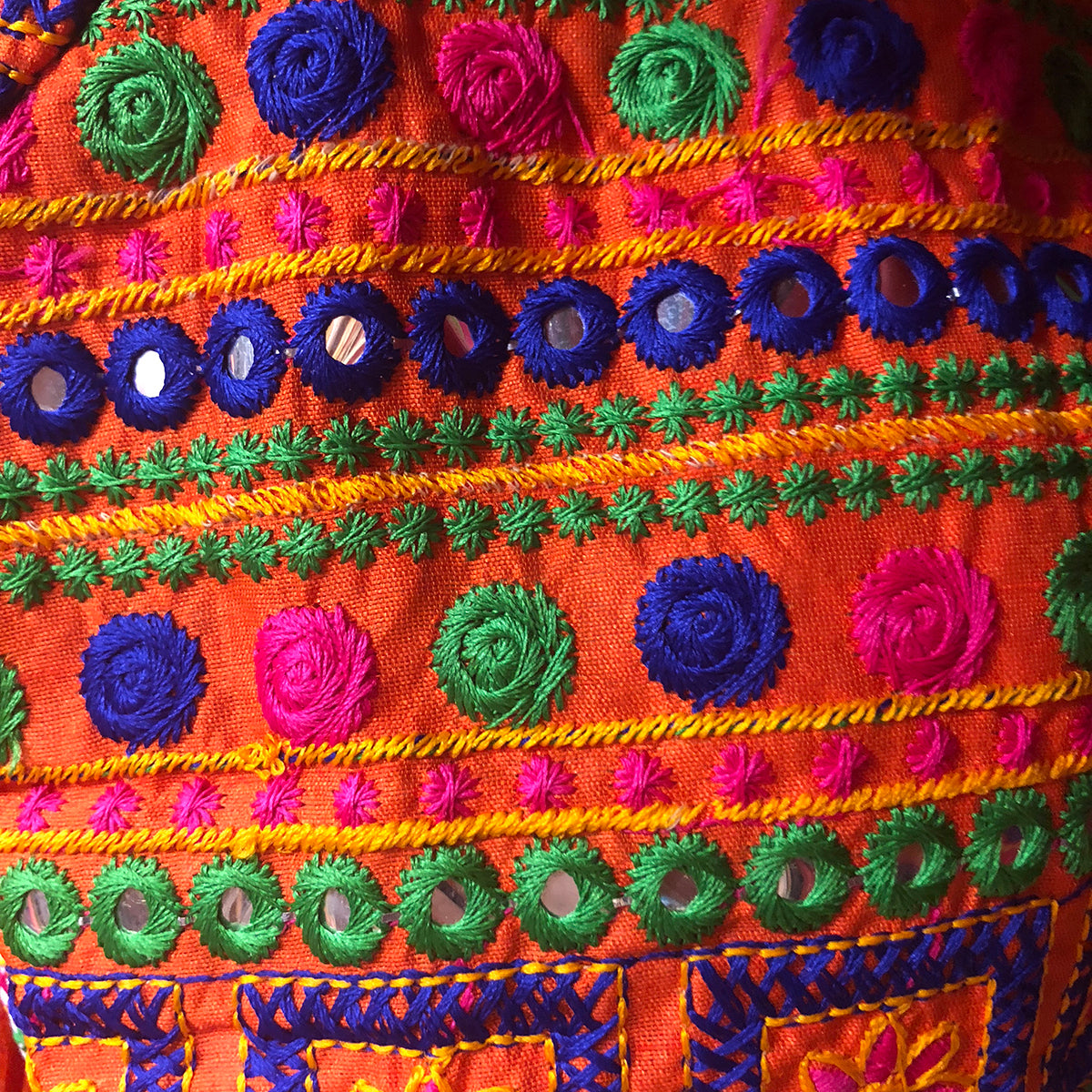 IE Mirrorwork Choli Blouse 2 - Vintage India NYC