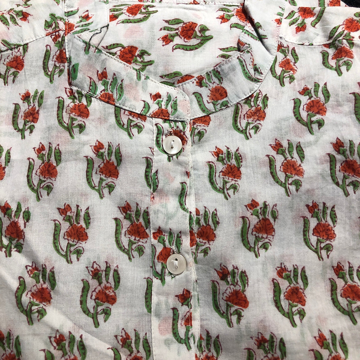 VR Men's Block Print Shirts - Vintage India NYC