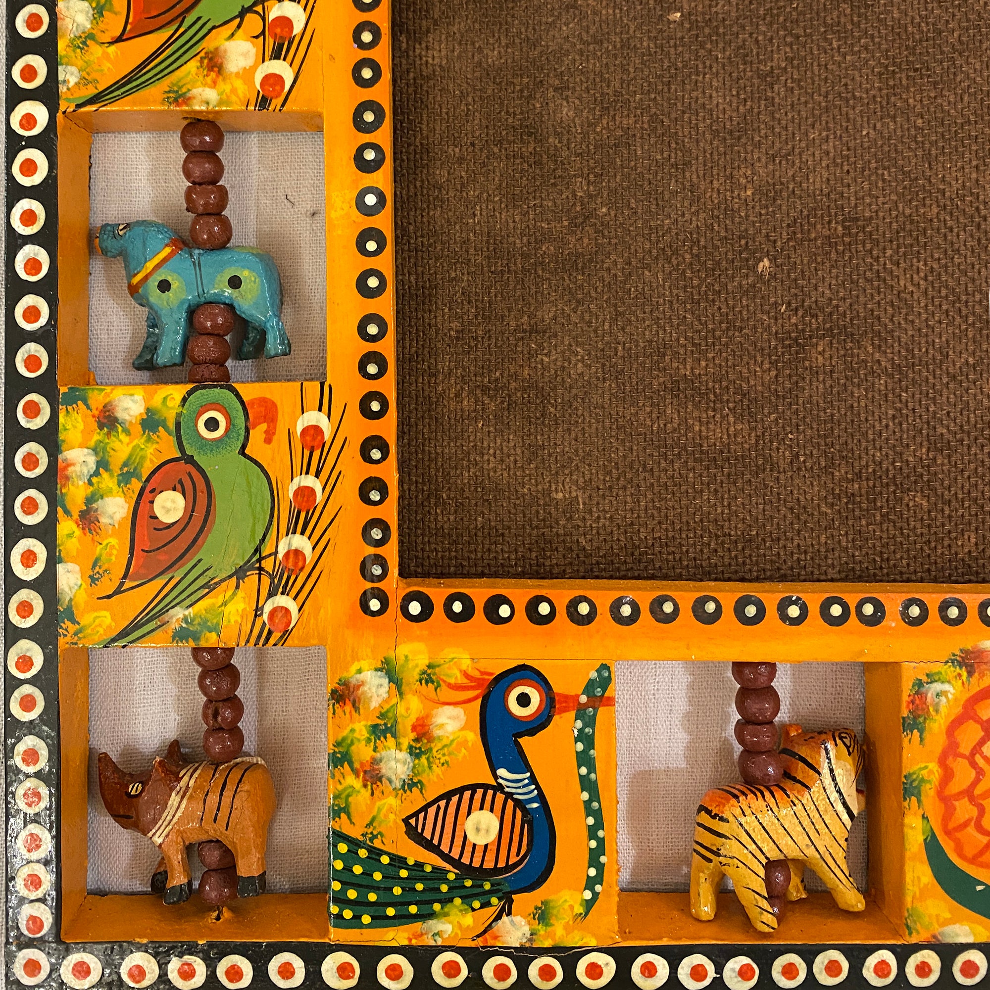 Handmade Wooden Frame - Vintage India NYC