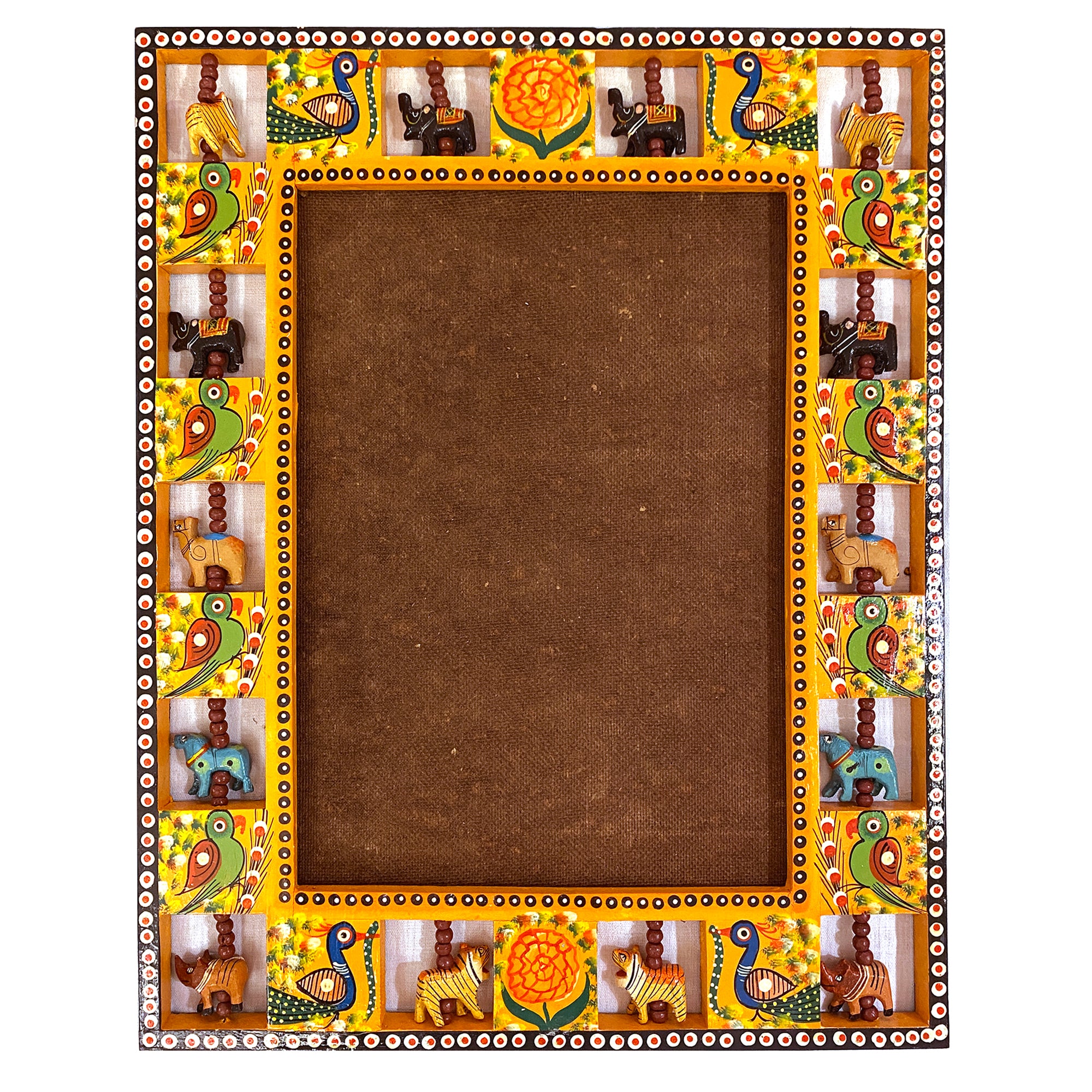 Handmade Wooden Frame - Vintage India NYC