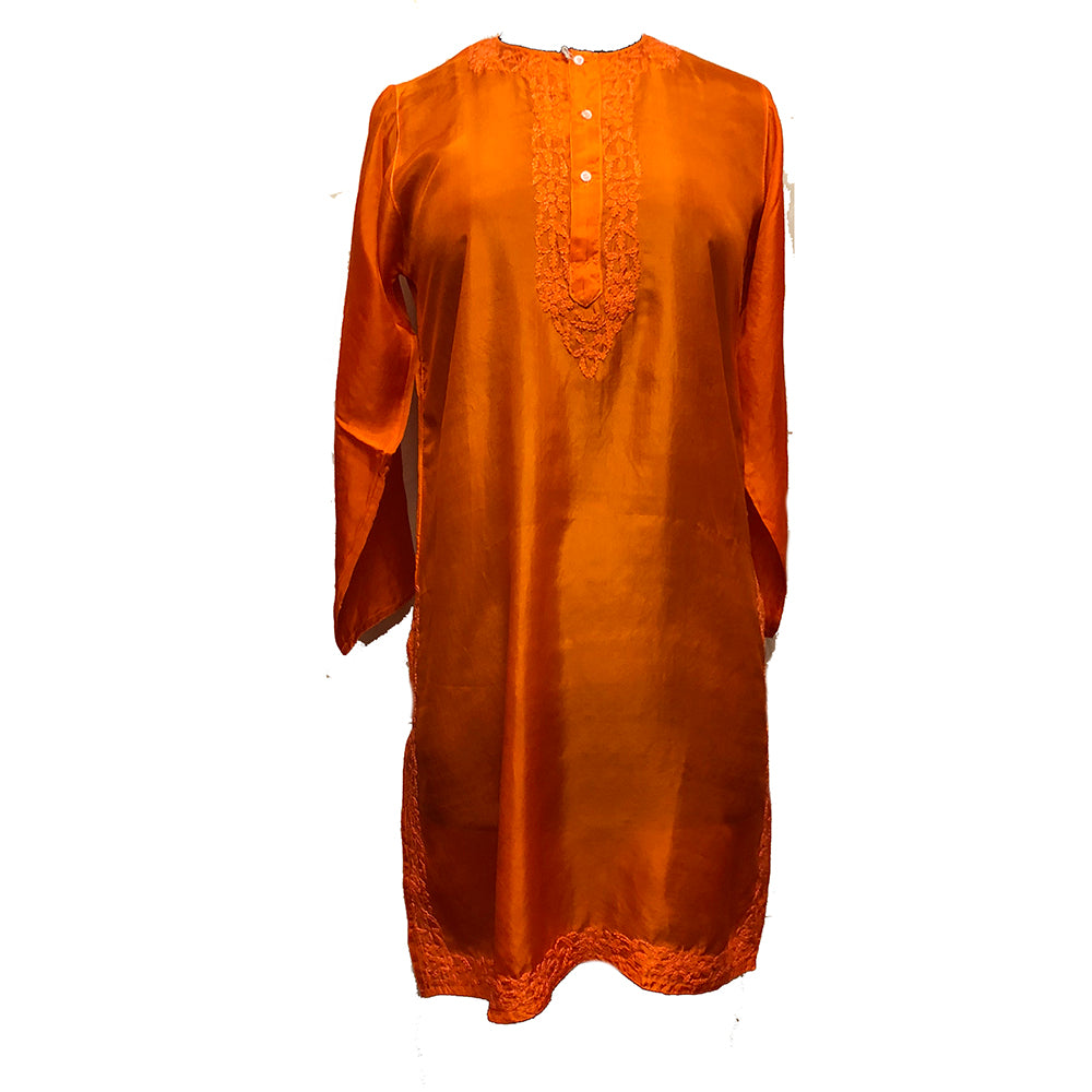 MG Long Silk Tunics - Vintage India NYC