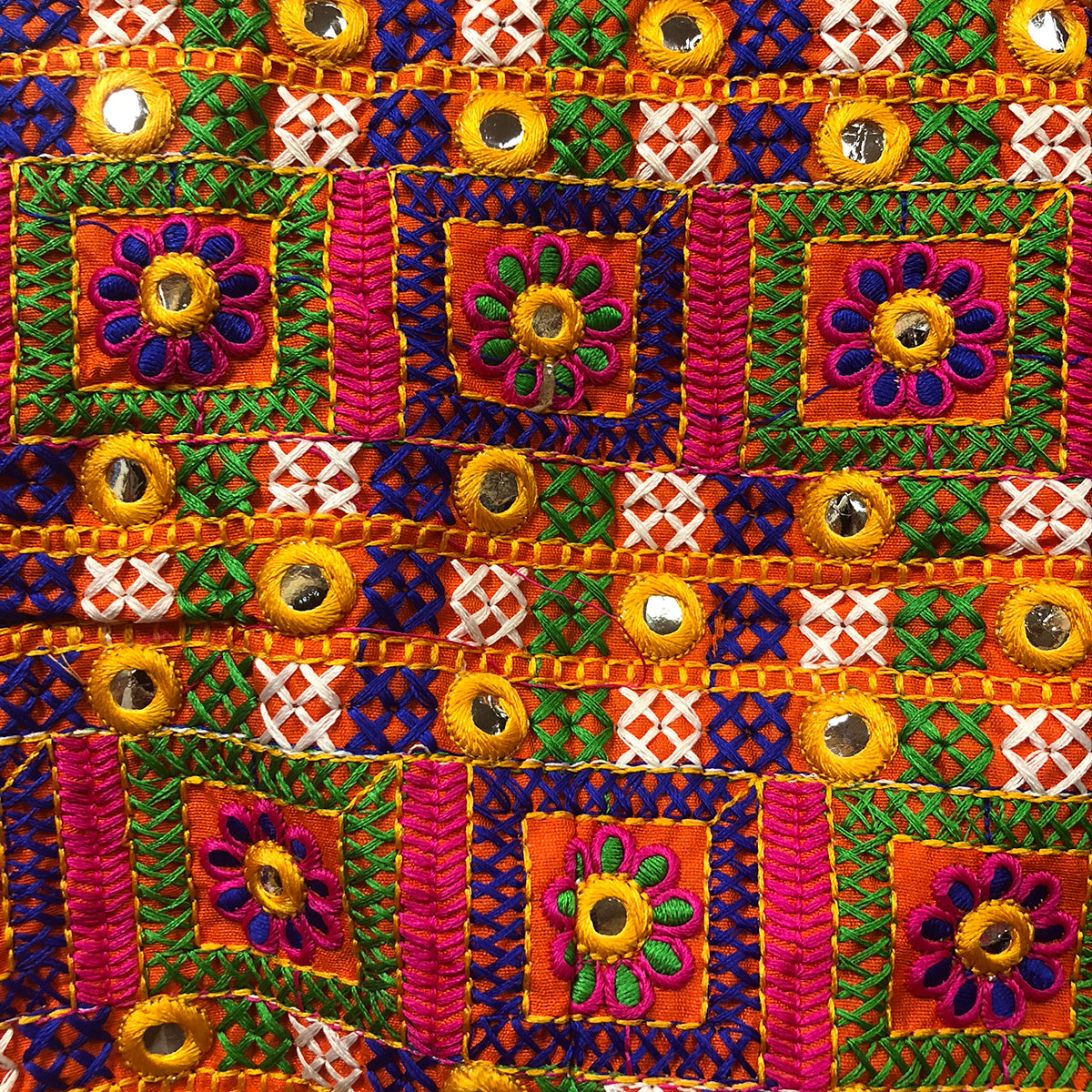 IE Mirrorwork Choli Blouse - Vintage India NYC