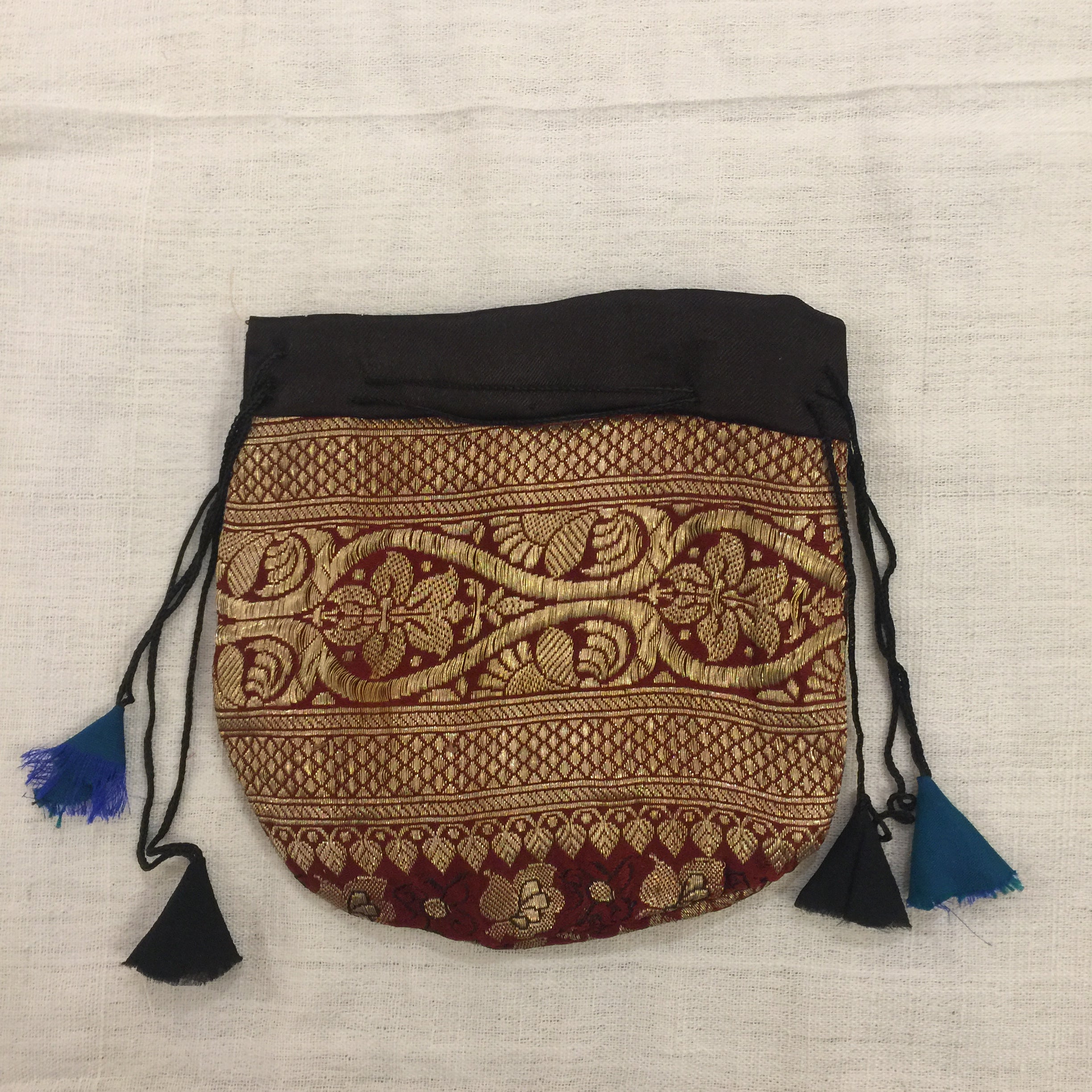 DB Sari pouch Lg - Vintage India NYC