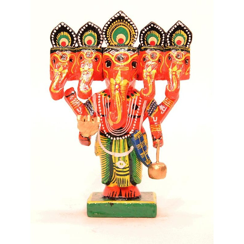 AE Panch mukhi Ganesh - Vintage India NYC