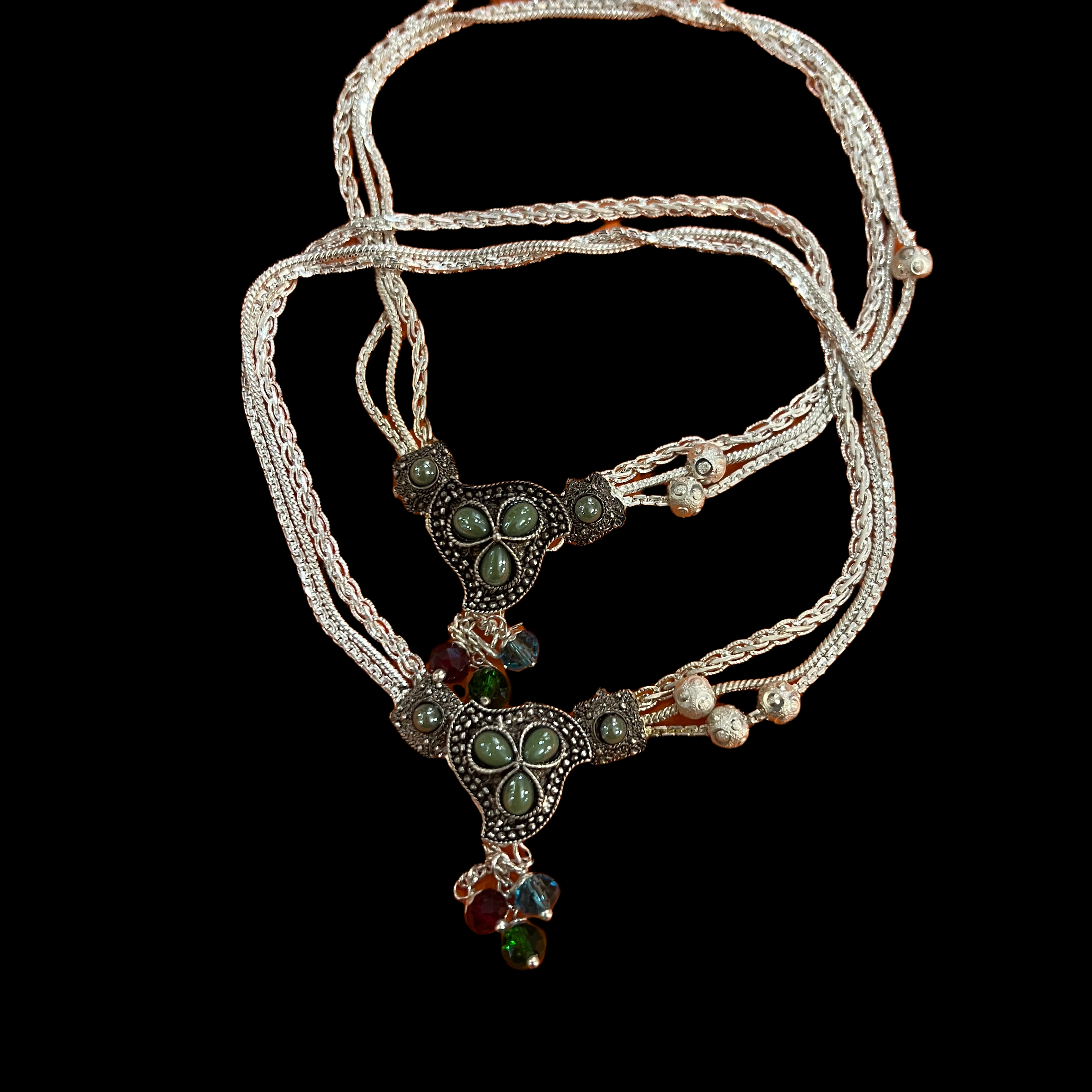 Fancy Ankle Bracelets - Vintage India NYC
