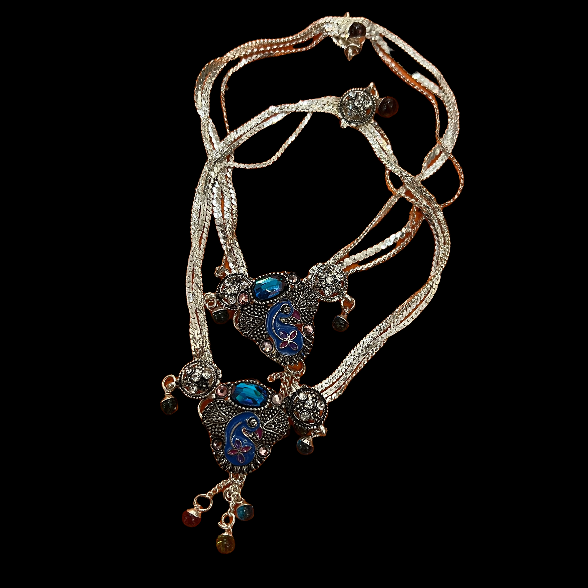 Fancy Ankle Bracelets - Vintage India NYC
