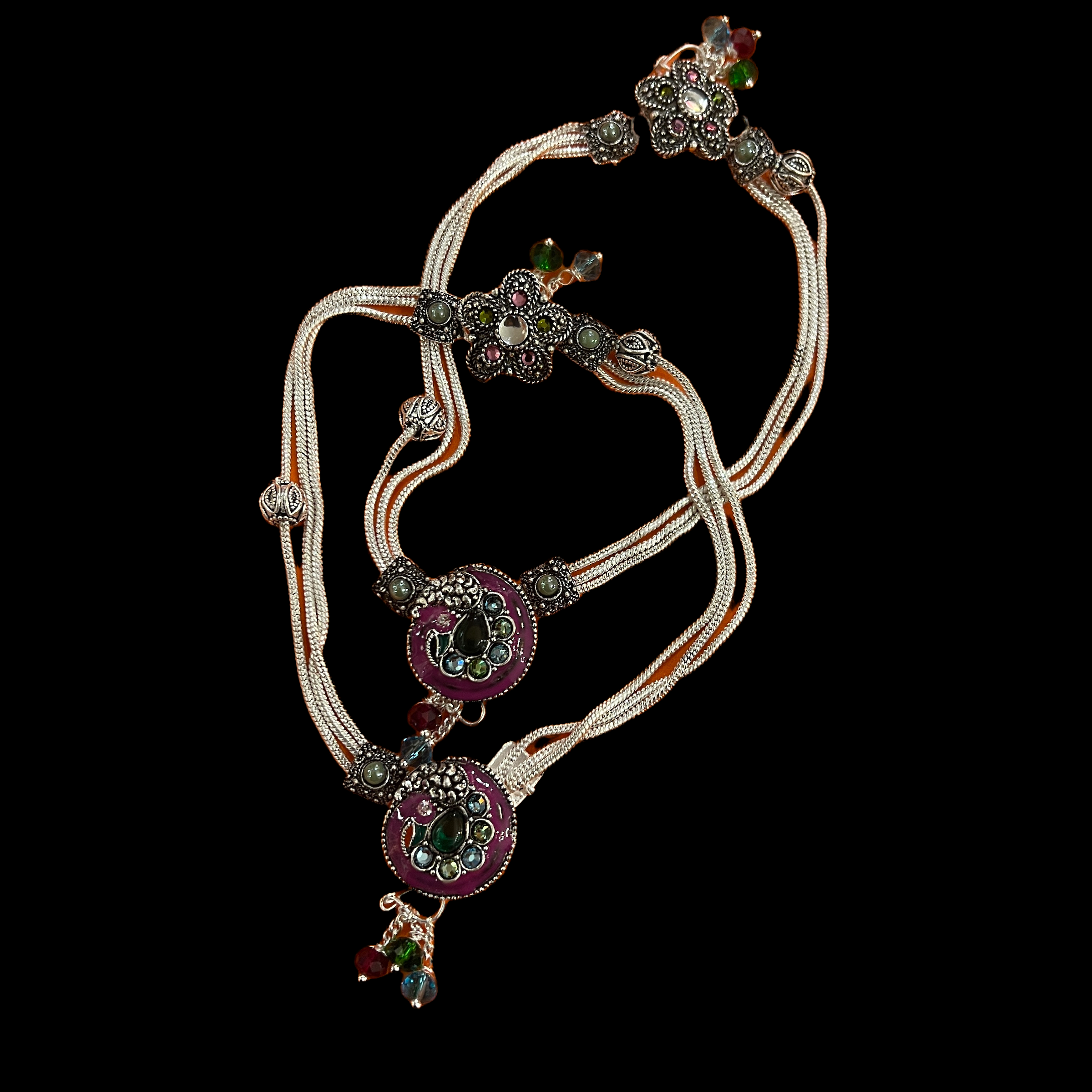 Fancy Ankle Bracelets - Vintage India NYC