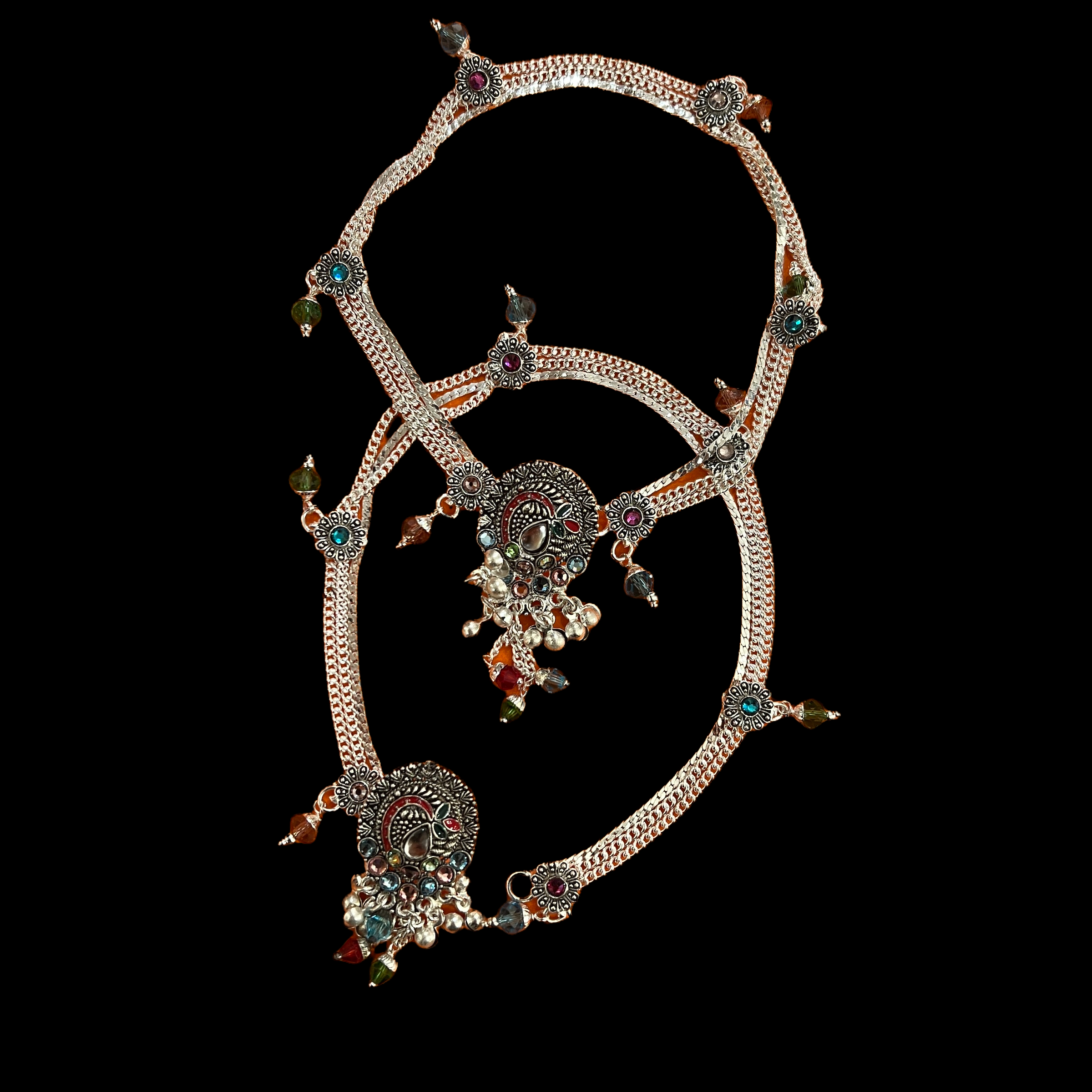 Fancy Ankle Bracelets - Vintage India NYC
