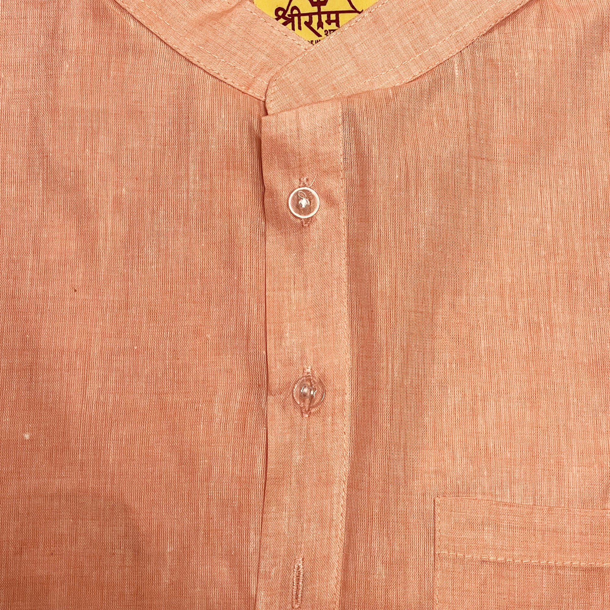 Solid Khadi Kurtas-Size 38 - Vintage India NYC