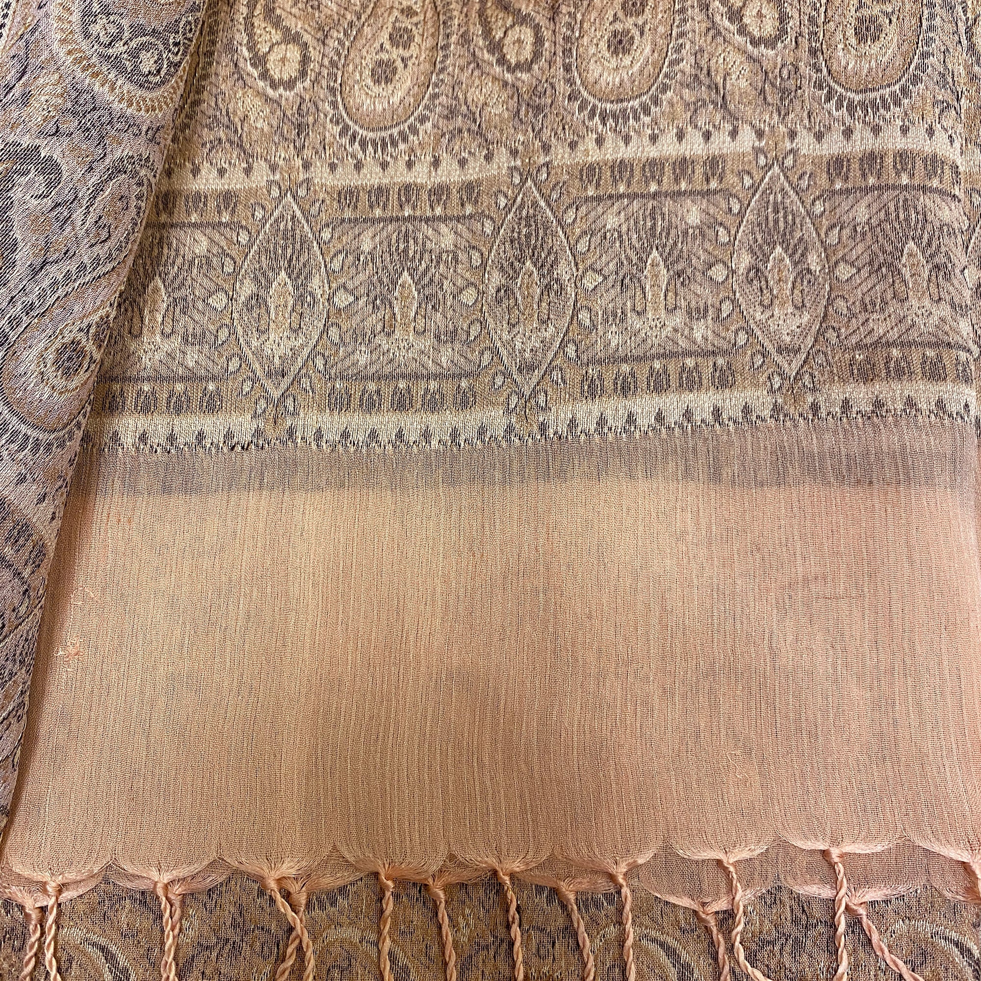 LH Silk Paisley Scarves-8 Colors - Vintage India NYC