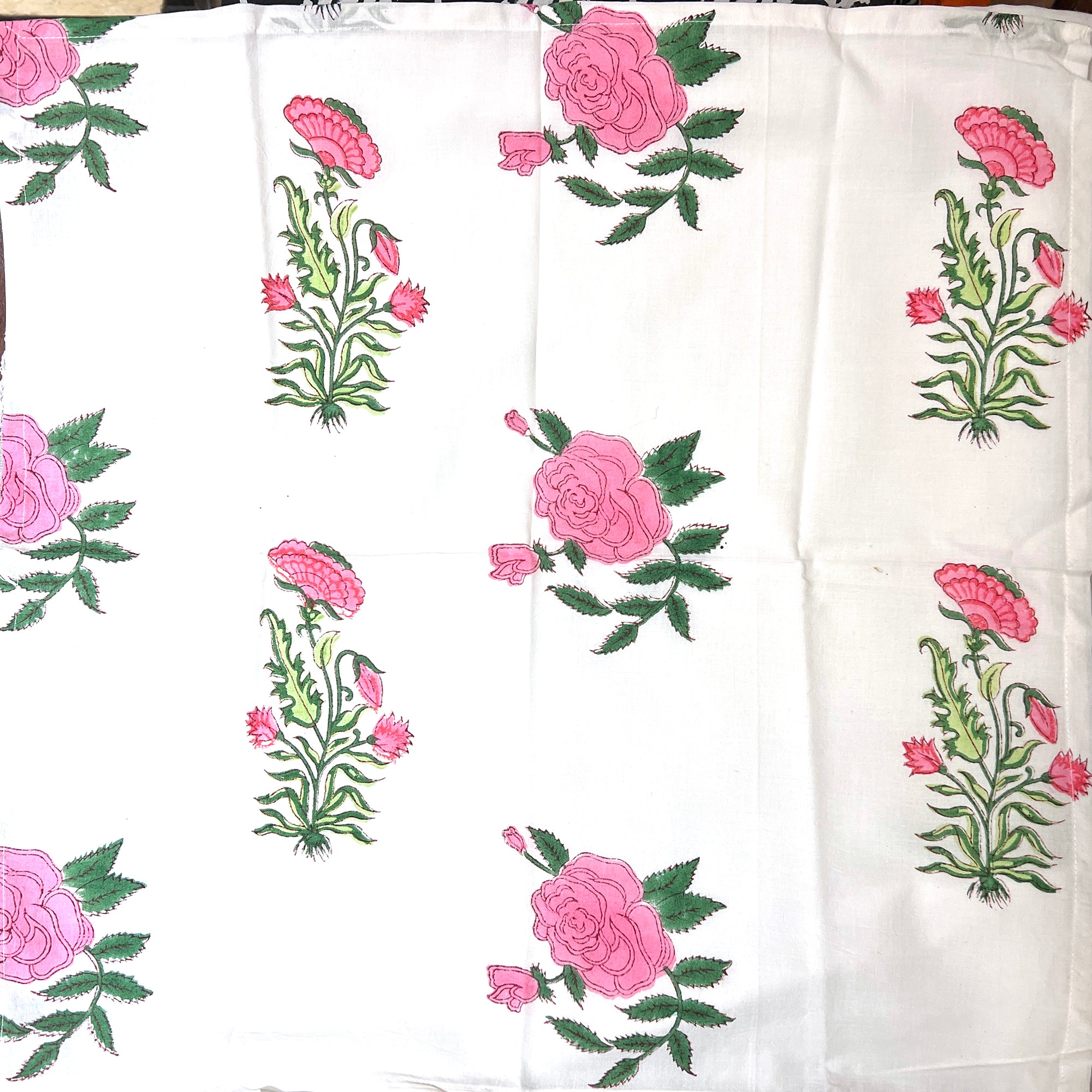 Hand Blockprint Napkins-6 Styles - Vintage India NYC