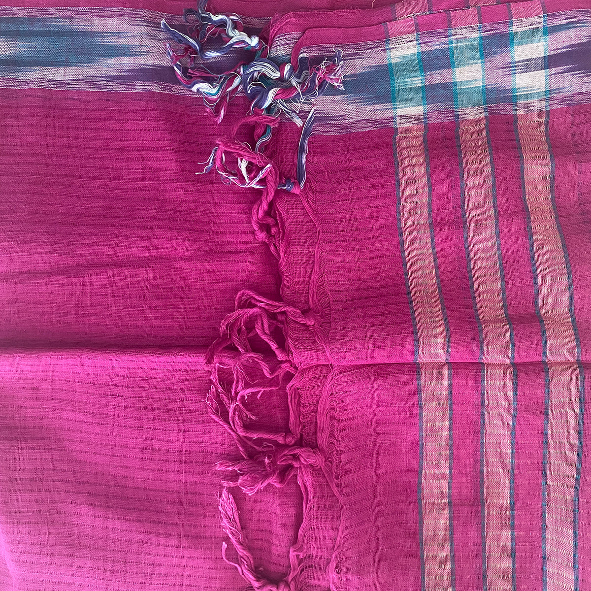 Handwoven Ikat Scarves-5 Colors - Vintage India NYC