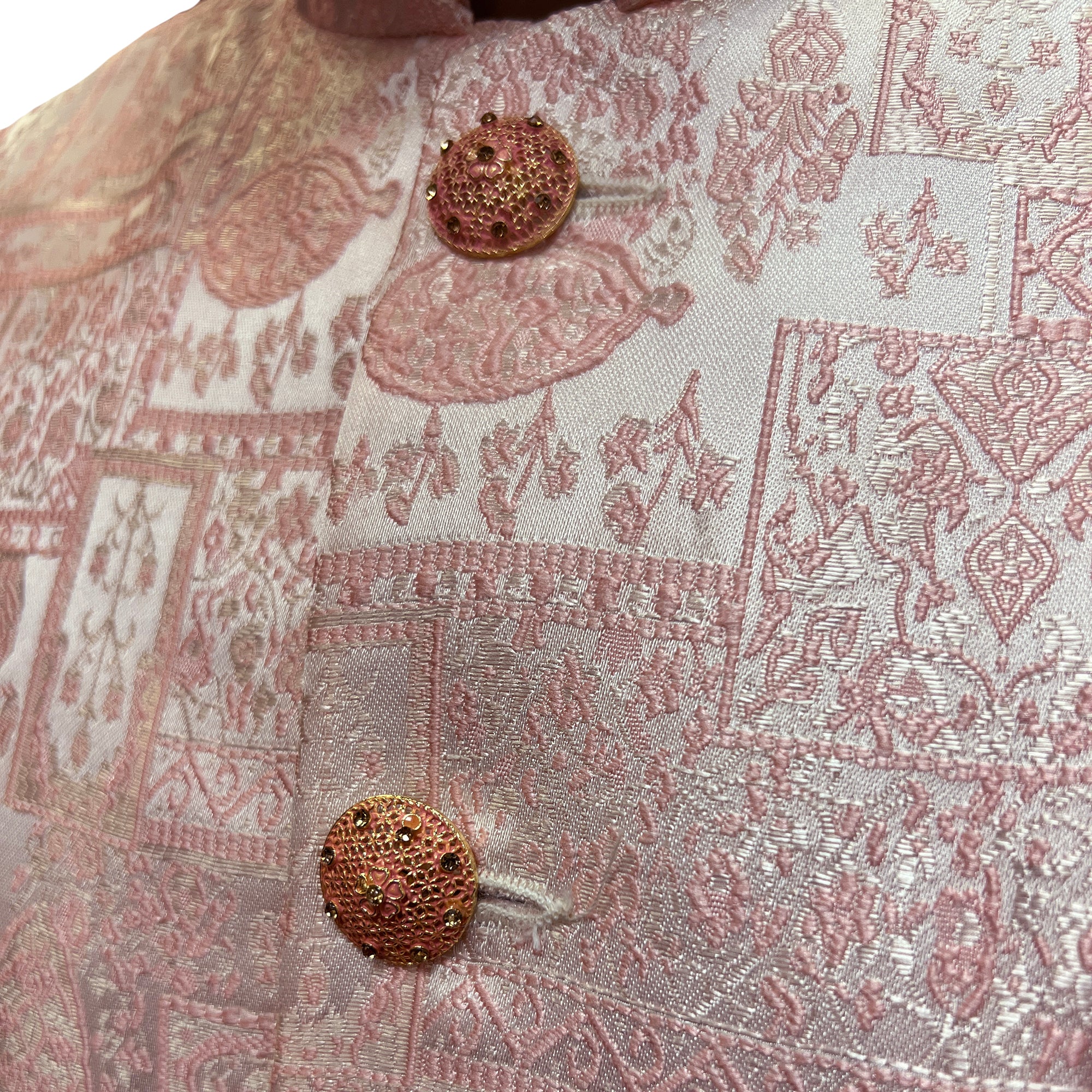 YD Jacquard Sherwani-2 Colors - Vintage India NYC