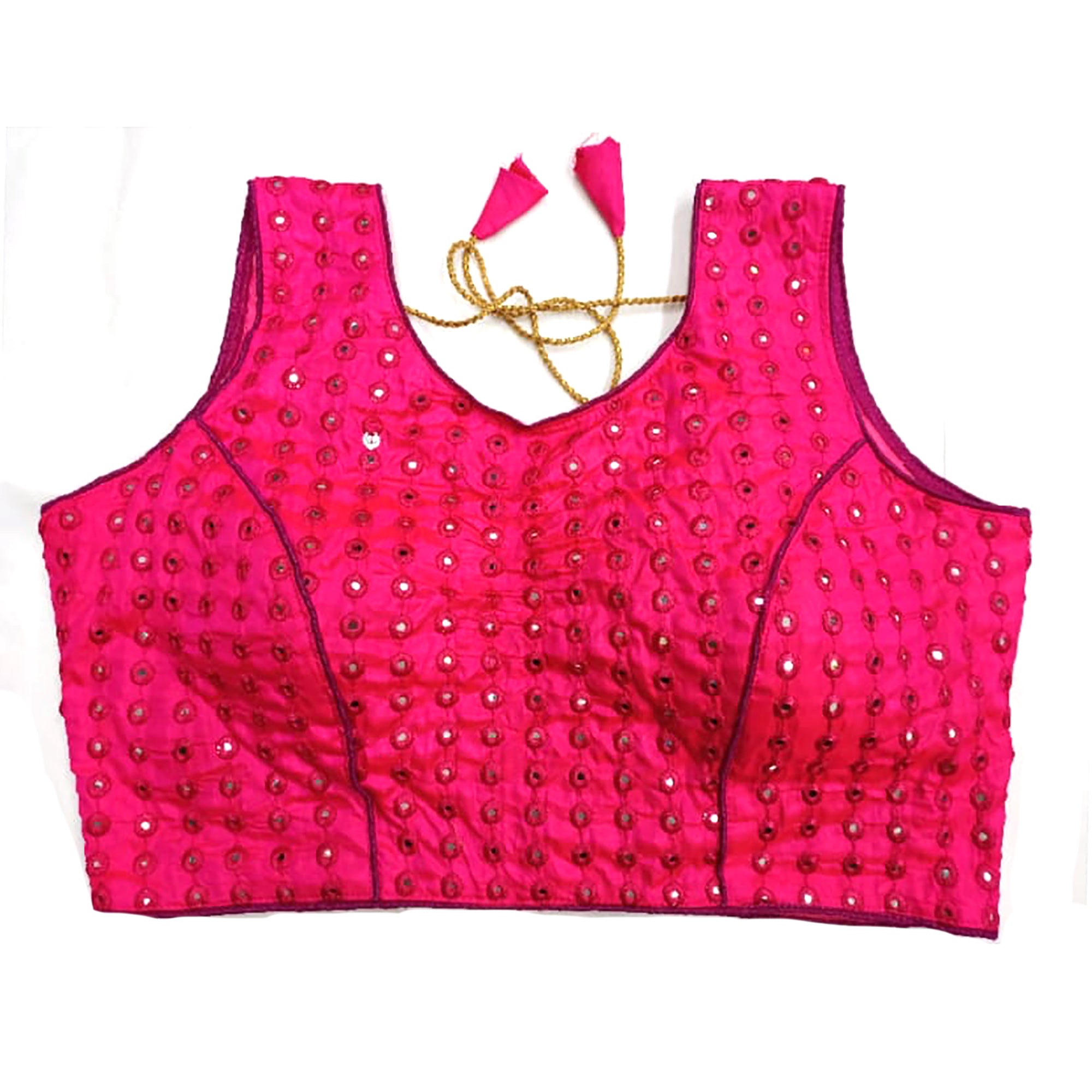 Mirror Choli Blouse-8 Colors - Vintage India NYC