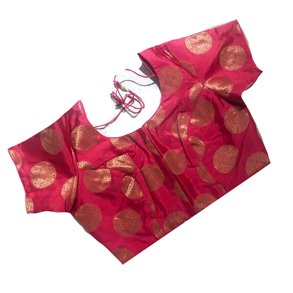 RI Plus size Brocade choli blouses - Vintage India NYC