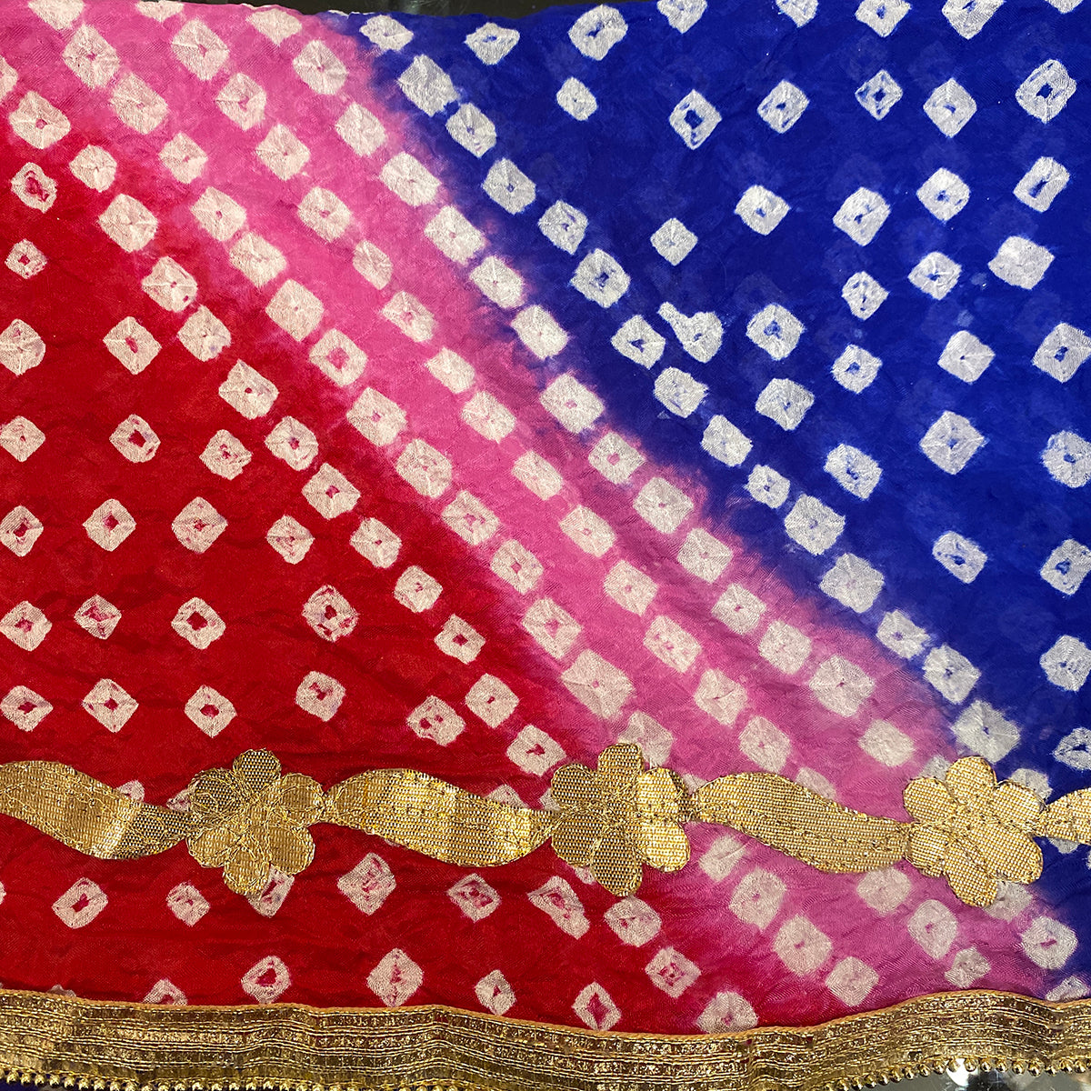 IE Bandhani Scarves - Vintage India NYC