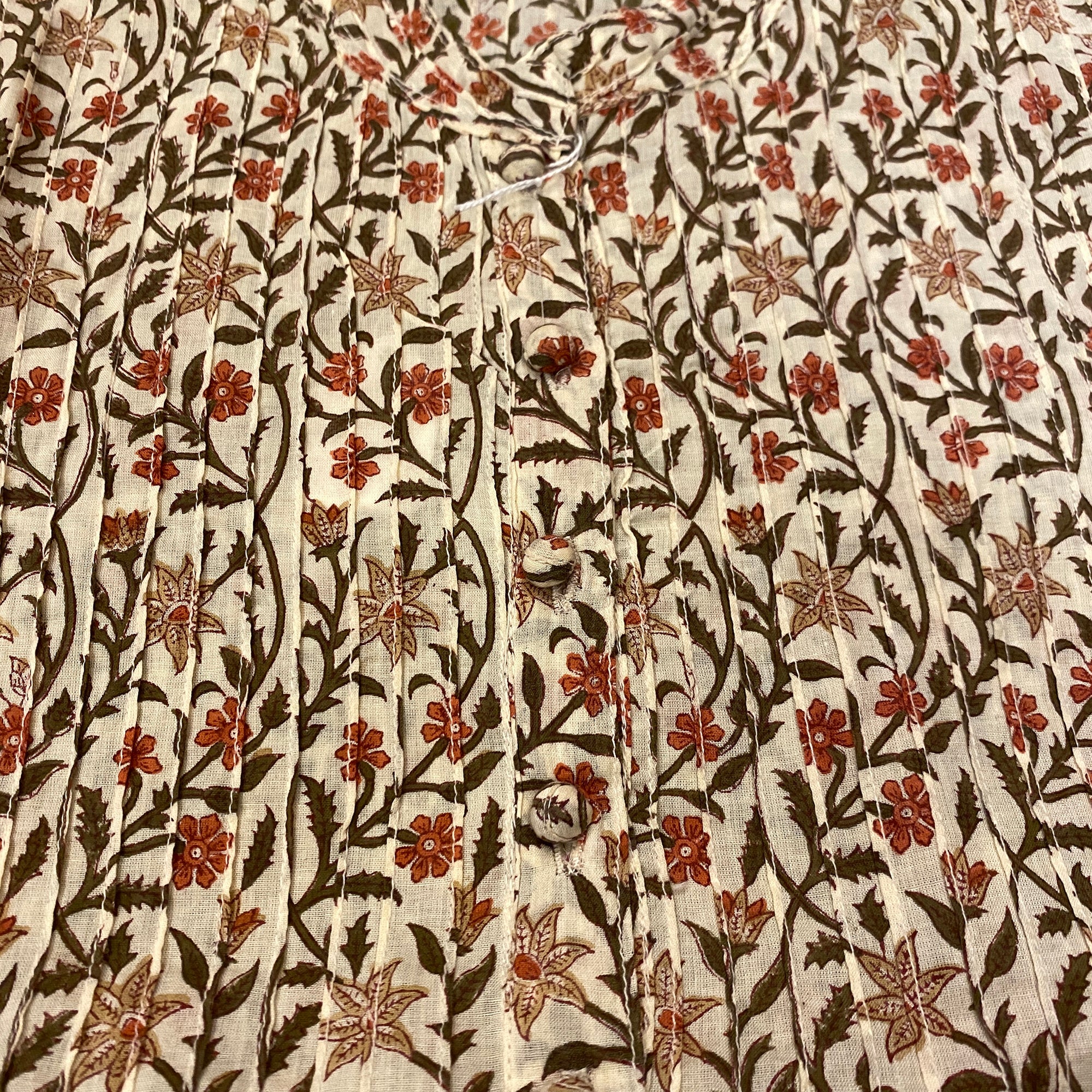 DB Block Print Top-6 Styles- Choose Size & Style - Vintage India NYC