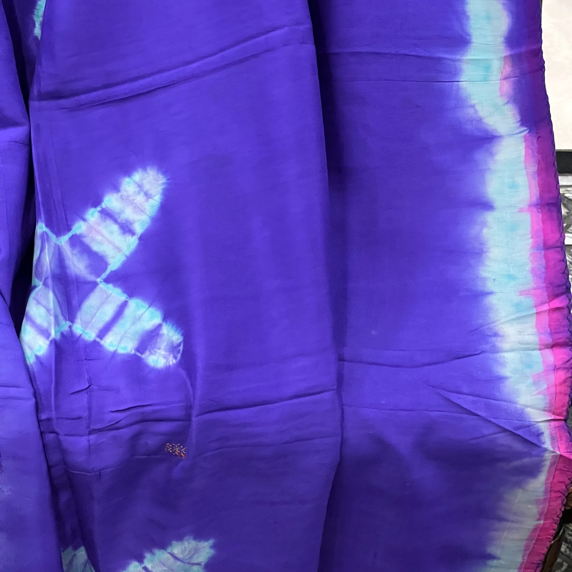 LH Bandhani Pure Silk Scarves-Various - Vintage India NYC