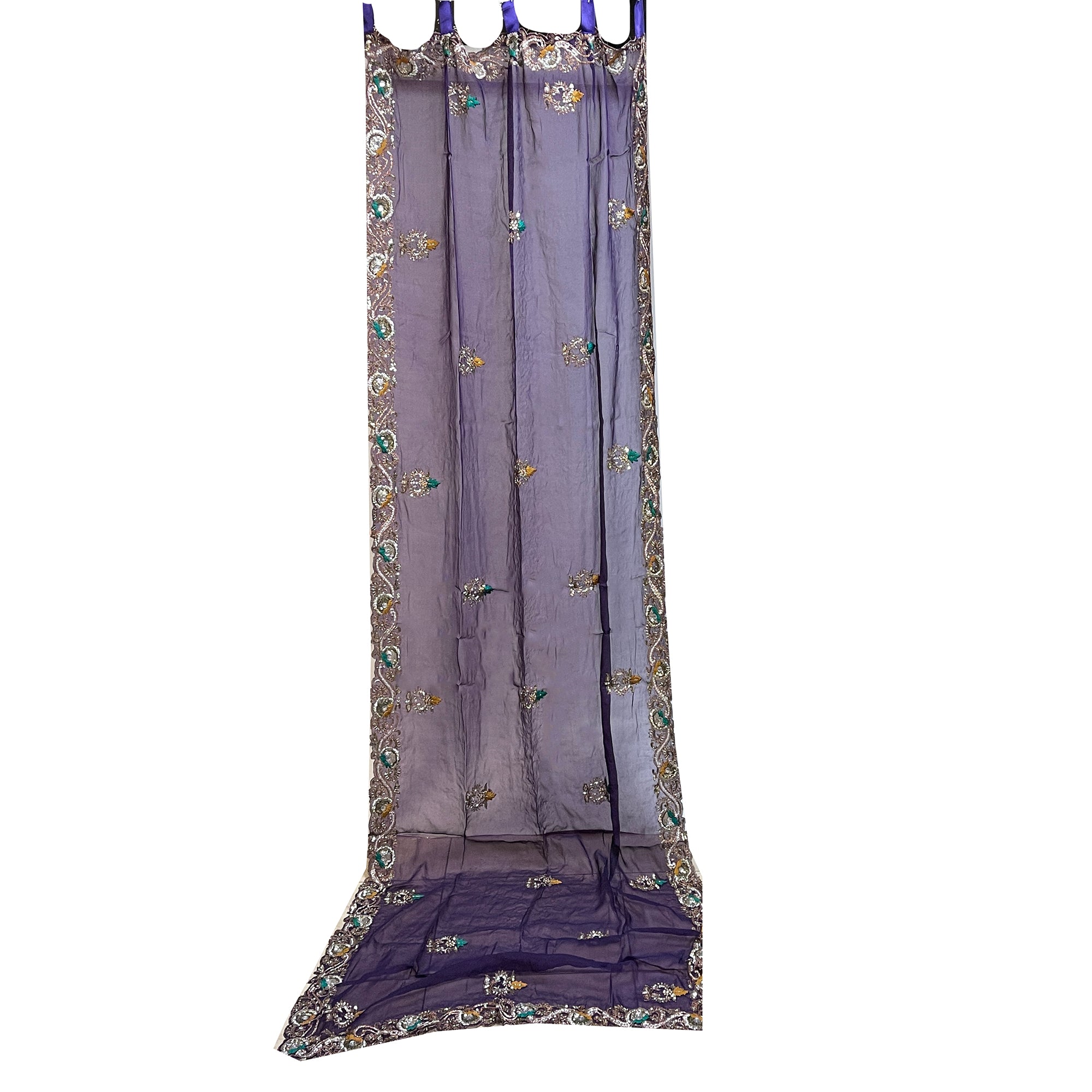 Single Fancy Curtains - 8 Styles - Vintage India NYC