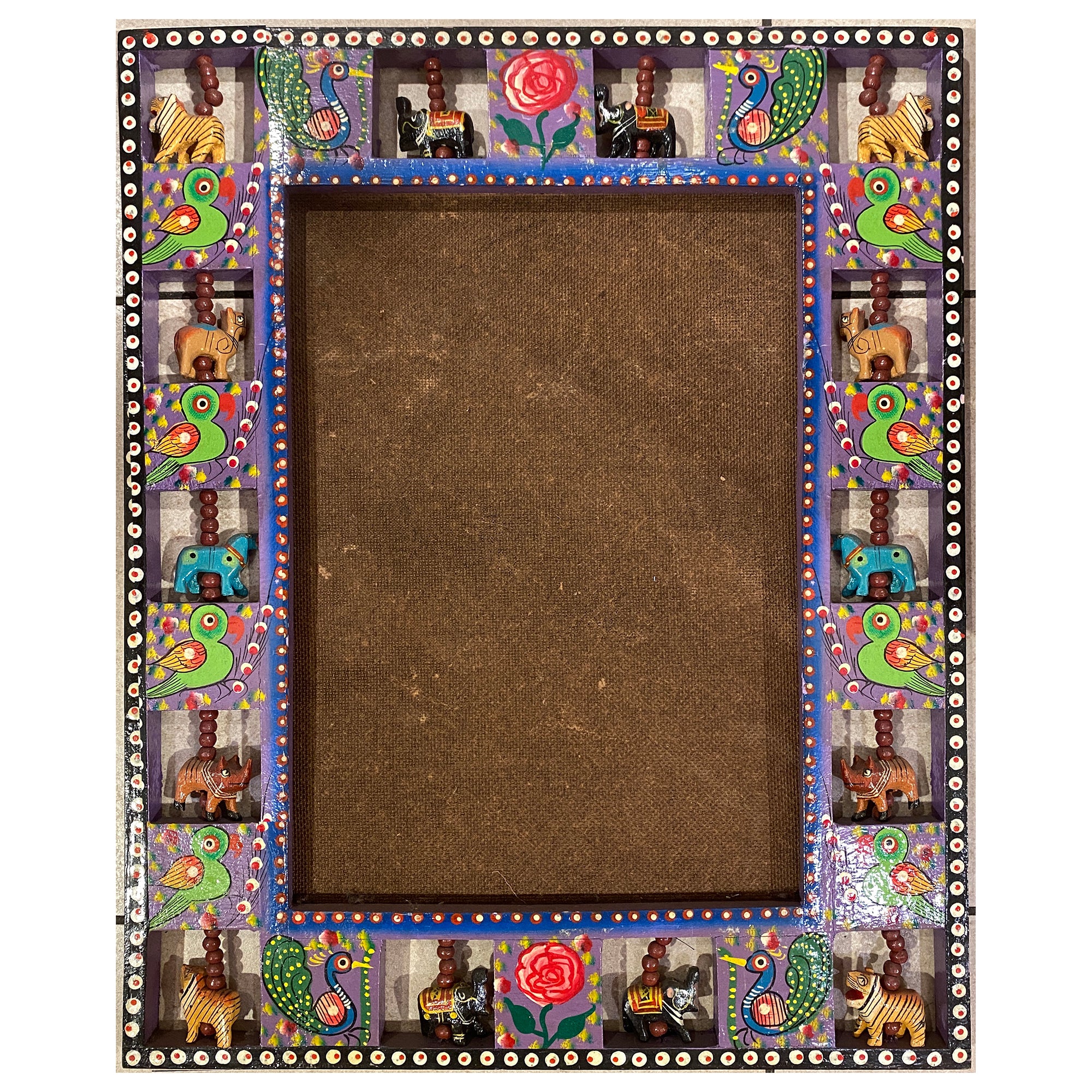 Handmade Wooden Frame - Vintage India NYC