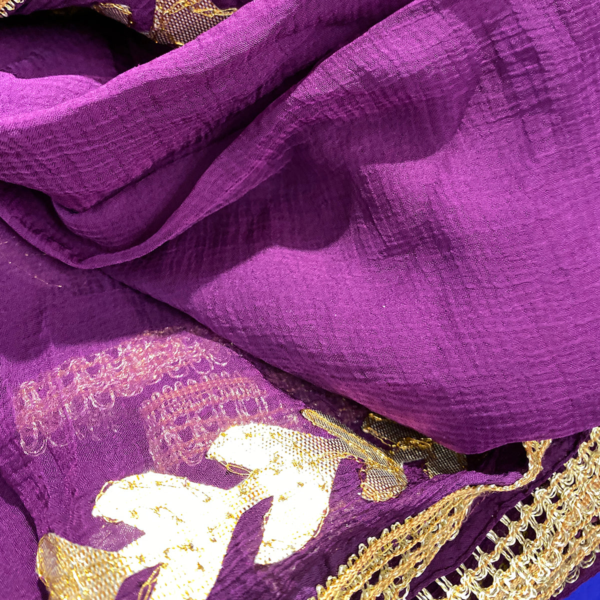 Gota Patti Dupatta Scarves - Vintage India NYC