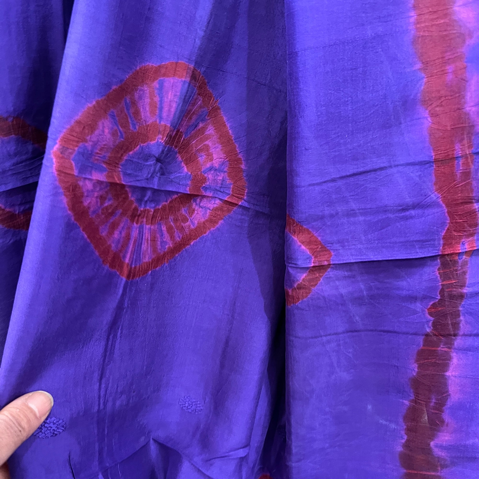 LH Bandhani Pure Silk Scarves-Various - Vintage India NYC