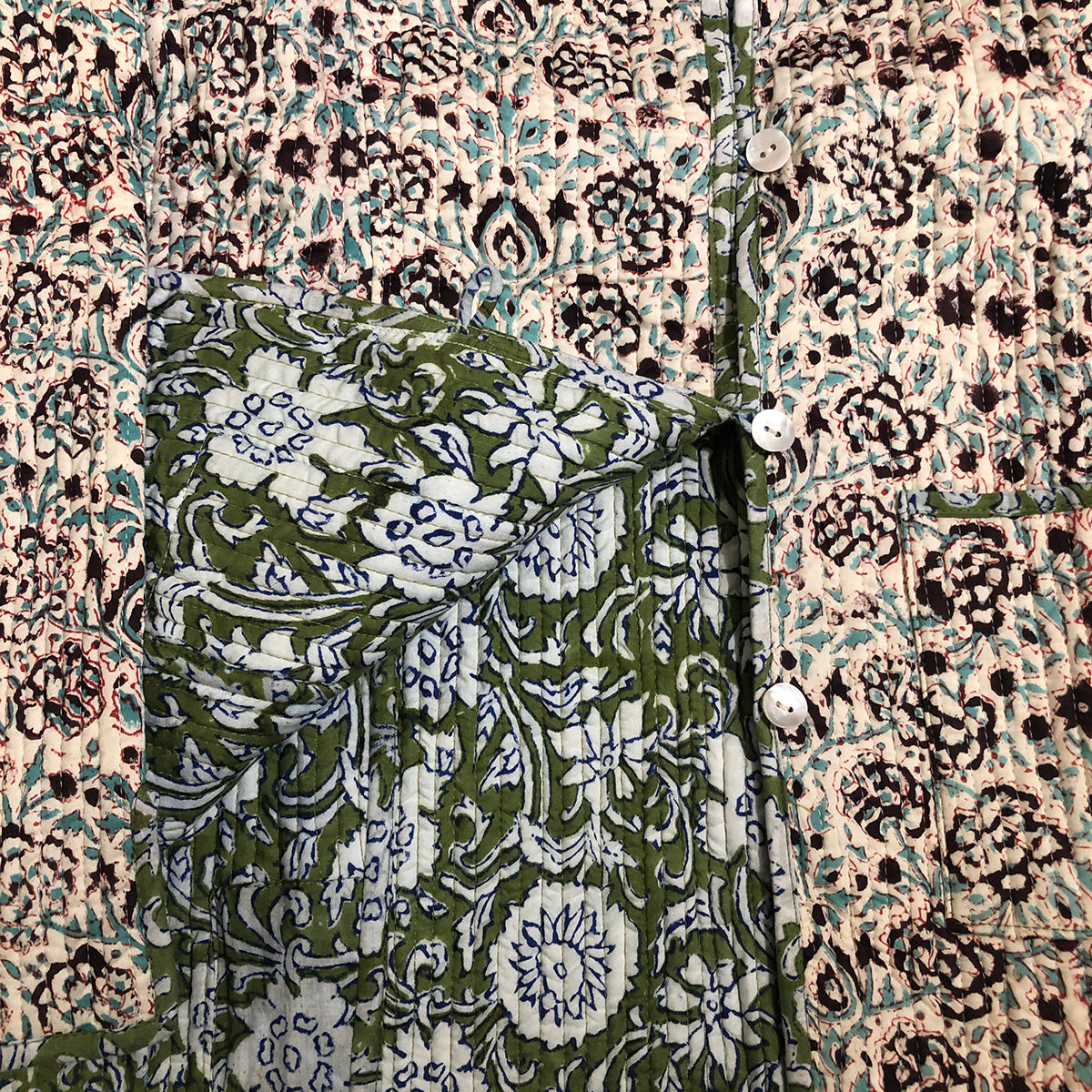 VR Short Quilted Coats-XXL - Vintage India NYC