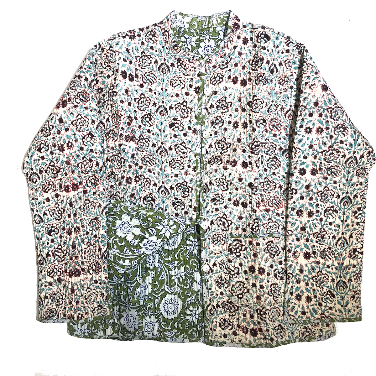 VR Short Quilted Coats-XXL - Vintage India NYC