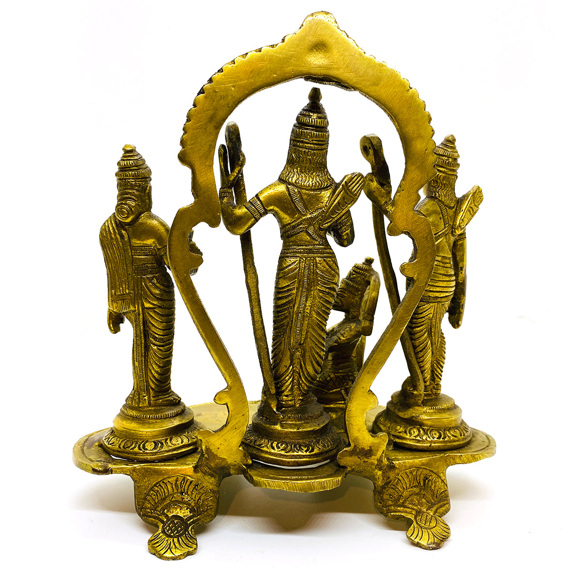 GM Brass Ram Dabar 6 inches - Vintage India NYC
