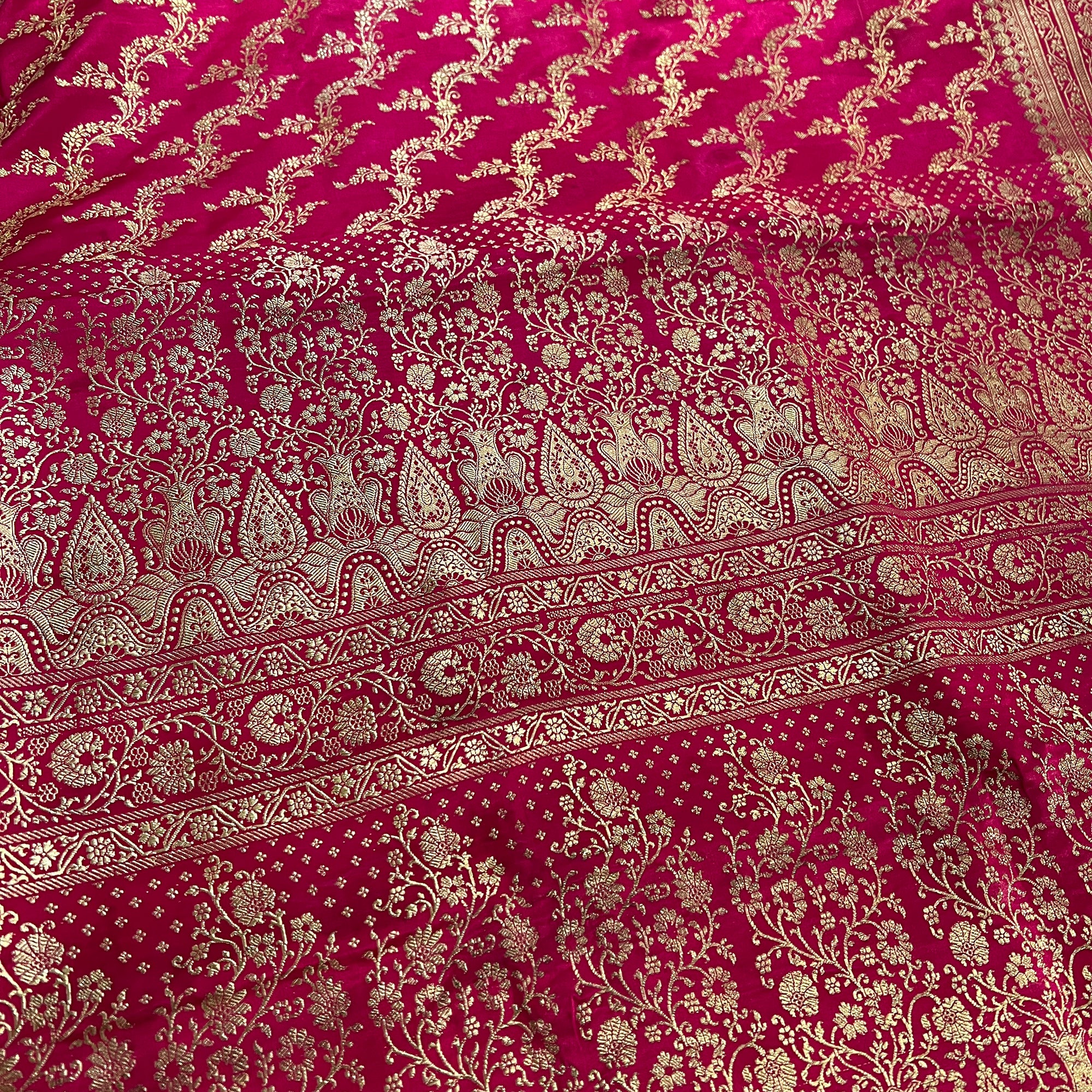 Vintage Banarasi Saree 756 - Vintage India NYC