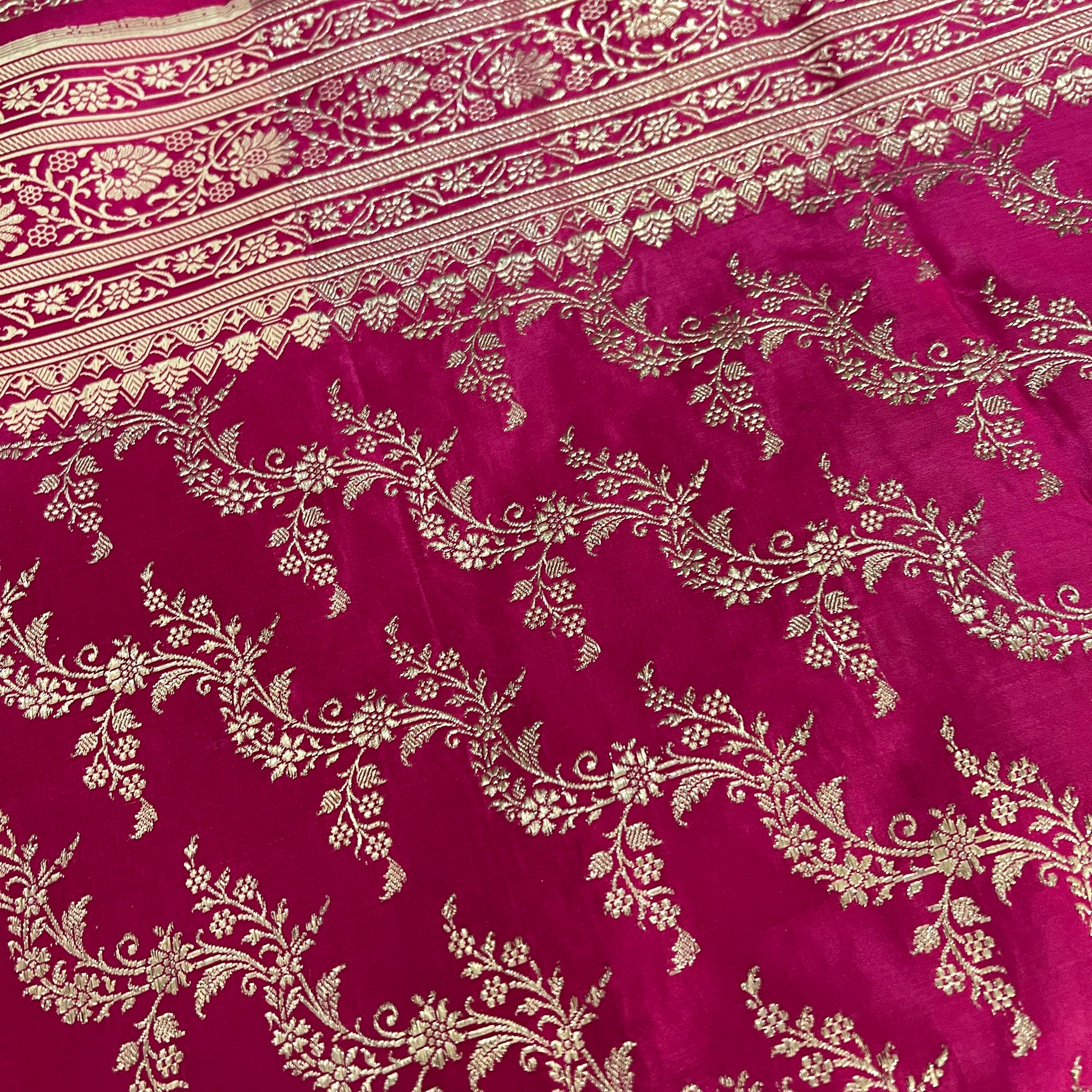 Vintage Banarasi Saree 756 - Vintage India NYC